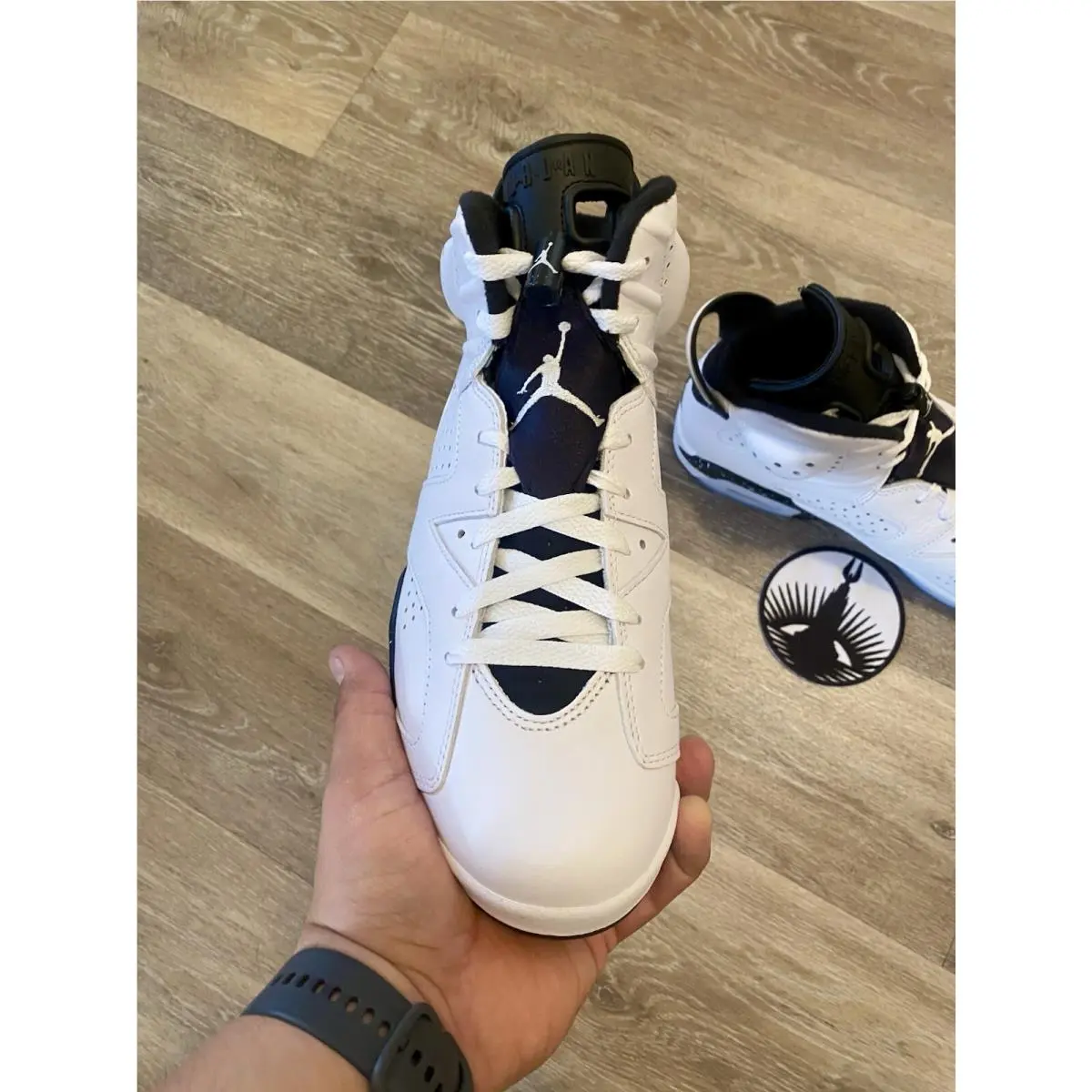 Nike shoes - Nike Air Jordan 6 Retro - CT8529-112 - White / Black (UPC: 00197593805270) 4