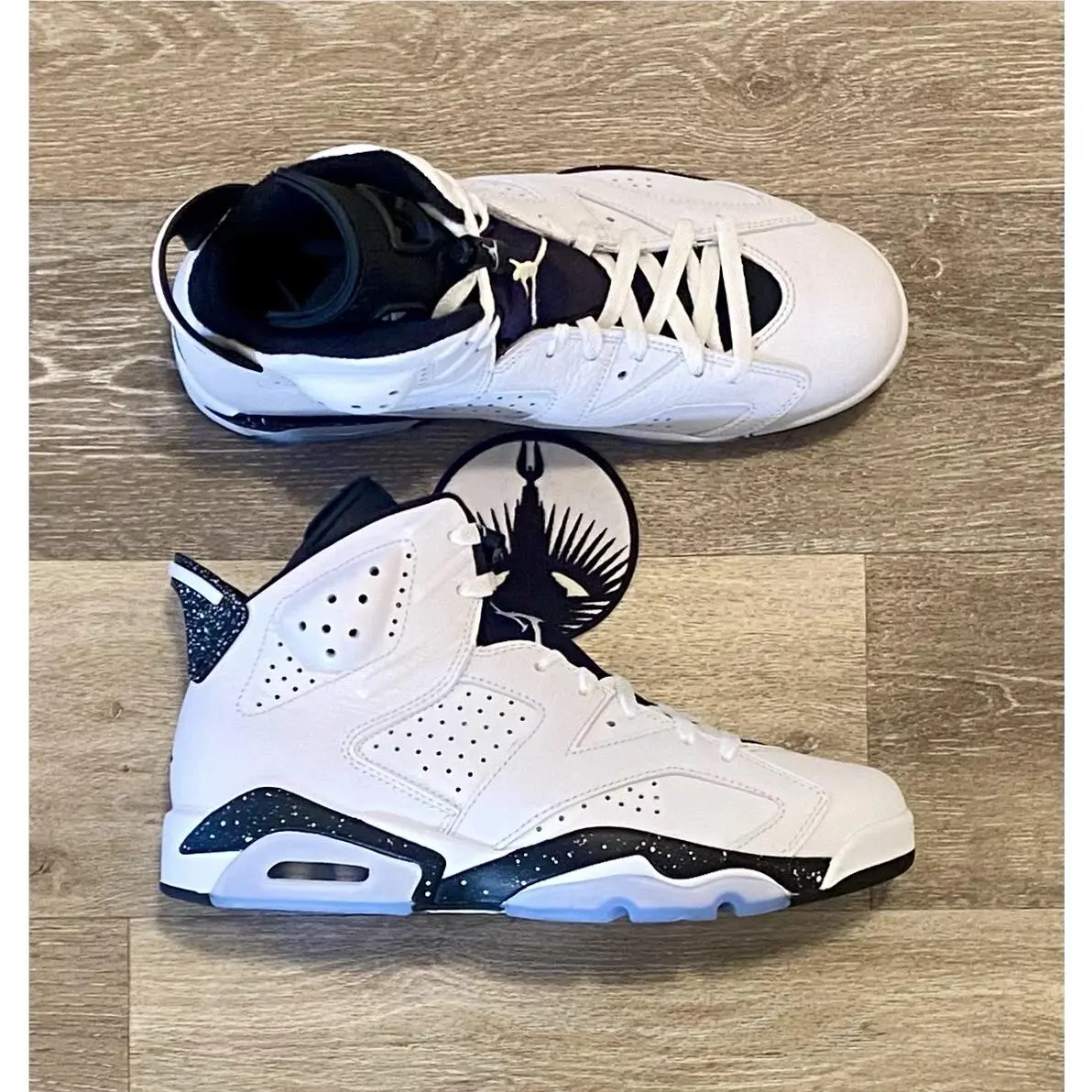 Nike shoes - Nike Air Jordan 6 Retro - CT8529-112 - White / Black (UPC: 00197593805270) 5