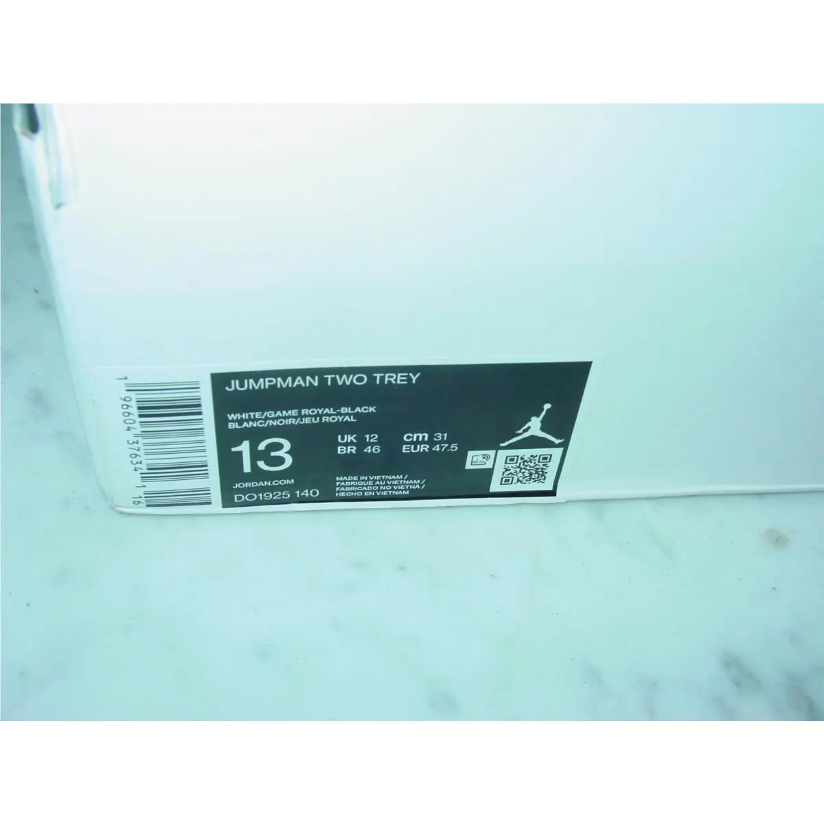 Nike shoes - Nike Air Jordan Jumpman Two Trey - DO1925-140 - White (UPC: 196604376341) 0