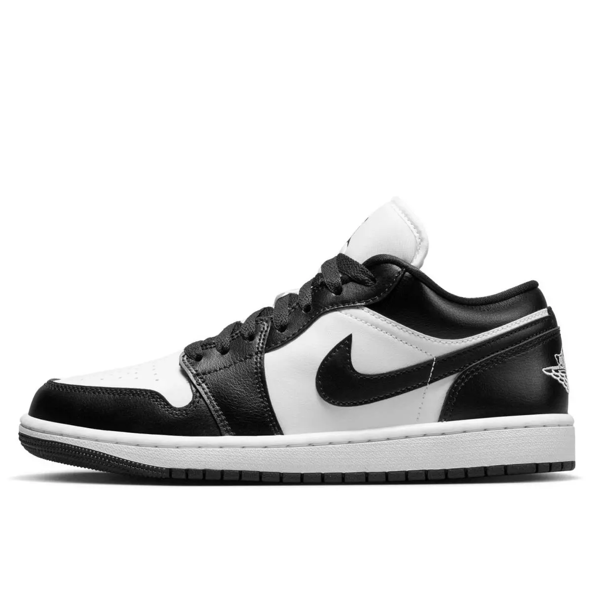 Size 8 - Nike Women`s Air Jordan 1 Low `panda Black White` Shoes DC0774-101 - Black