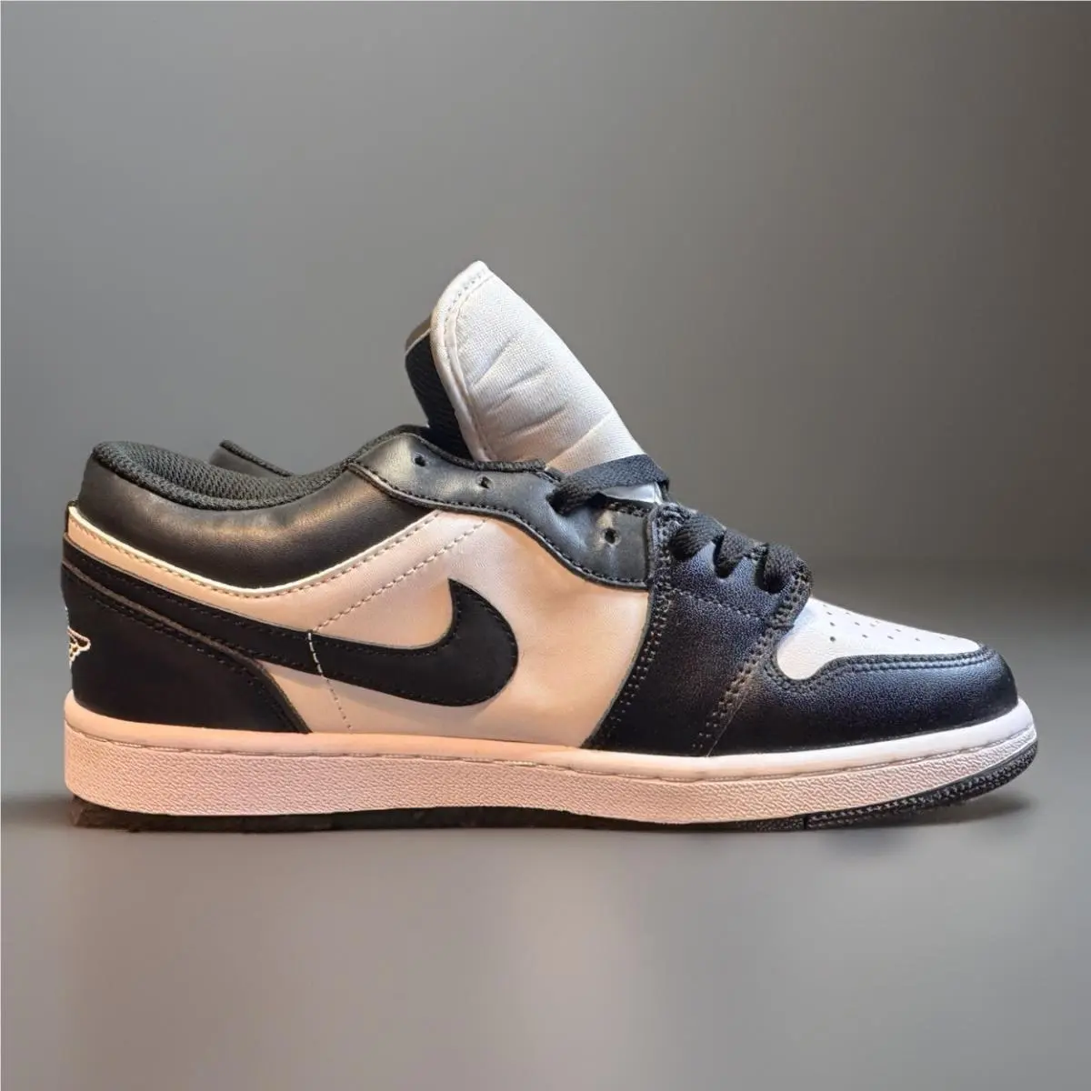Size 8 - Air Jordan 1 Low Panda White Black by Nike