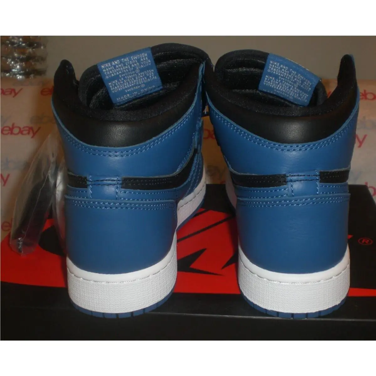 Nike shoes - Air Jordan 1 - Air - 575441404 - Blue 6