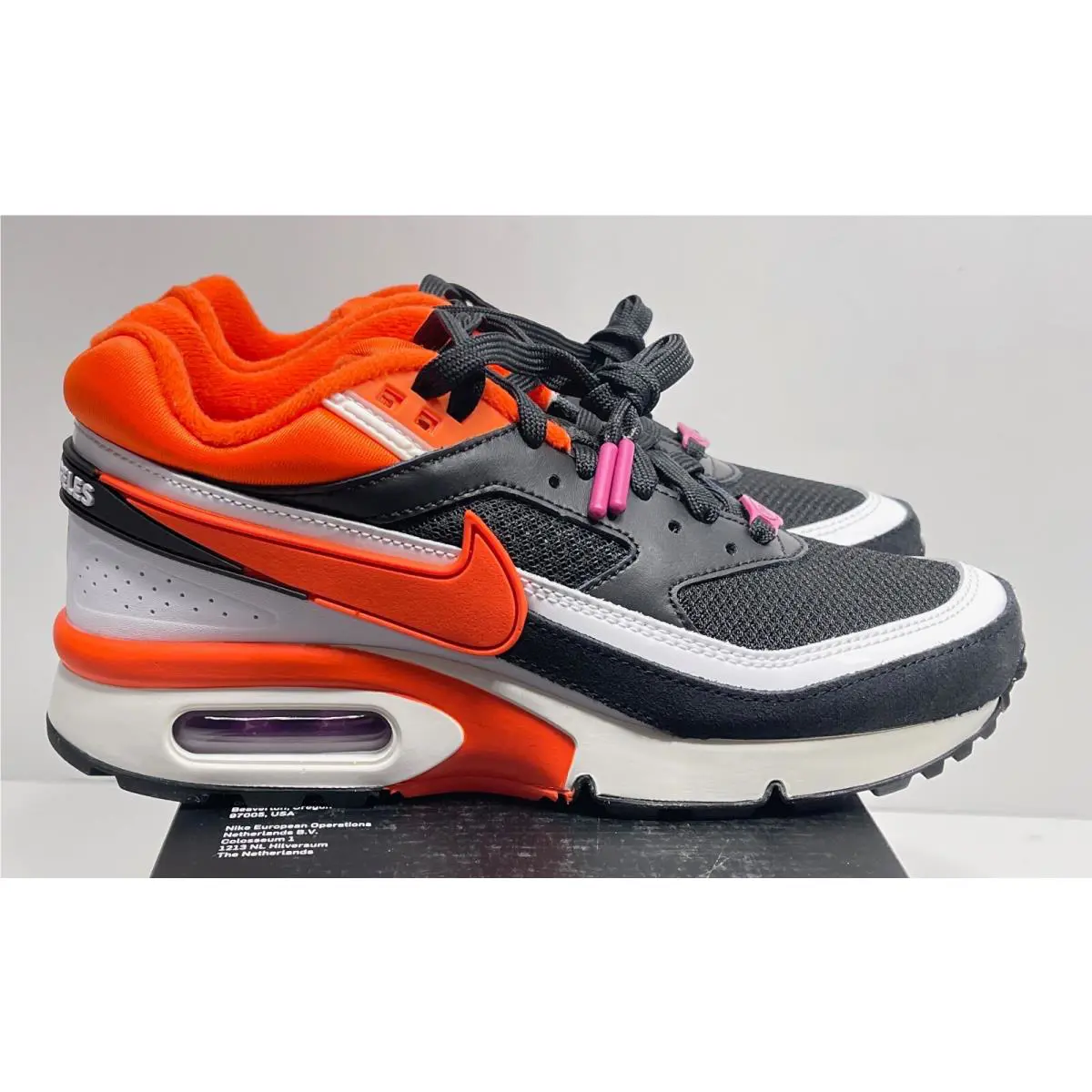 Nike shoes - Nike Air Max BW - Air Max - DM6444001 - BLACK RUSH ORANGE-WHITE (UPC: 195244697984) 1