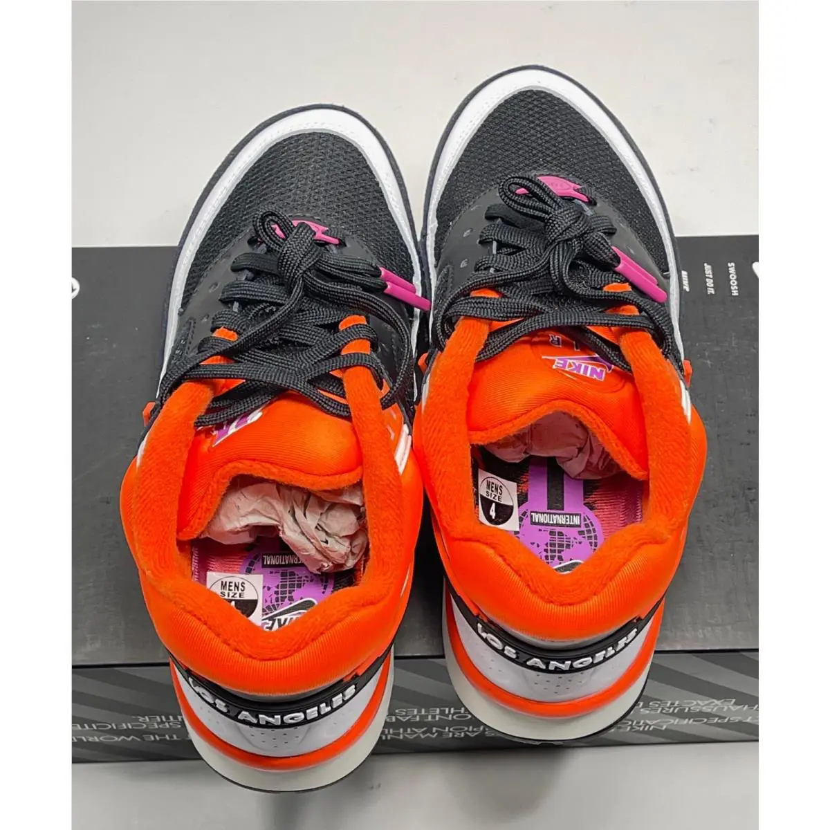 Nike shoes - Nike Air Max BW - Air Max - DM6444001 - BLACK RUSH ORANGE-WHITE (UPC: 195244697984) 7