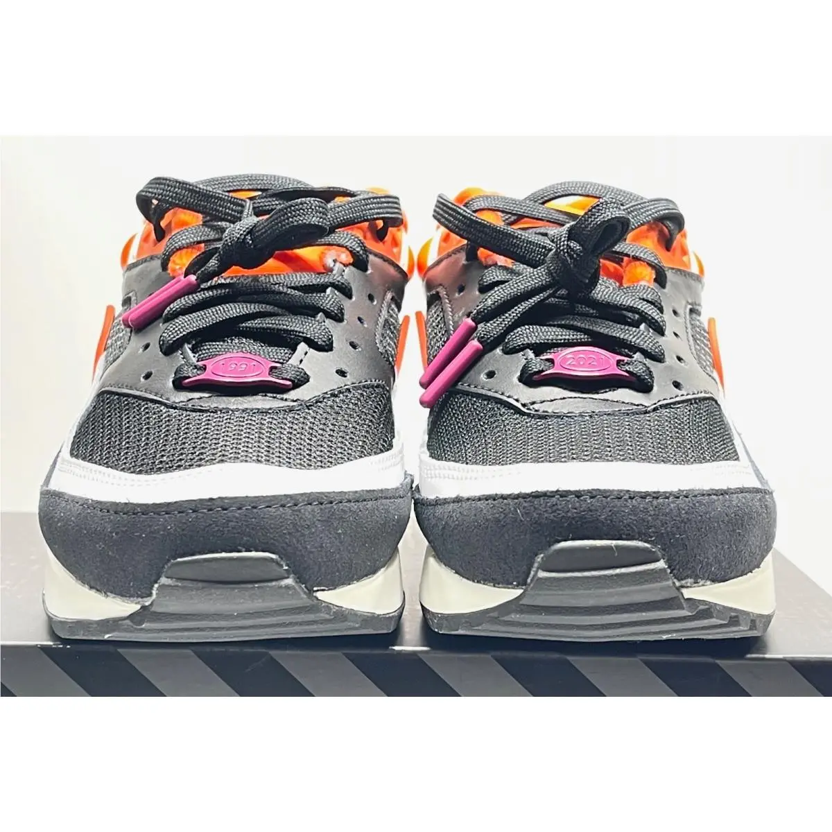 Nike shoes - Nike Air Max BW - Air Max - DM6444001 - BLACK RUSH ORANGE-WHITE (UPC: 195244697984) 3
