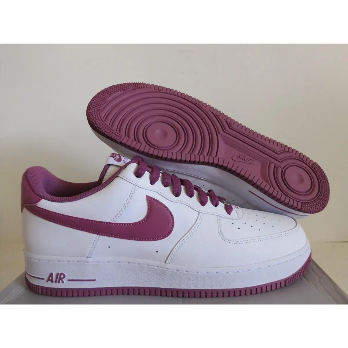 Air Force 1 07 White-light Bordeaux-white SZ 14 DH7561-101 by Nike