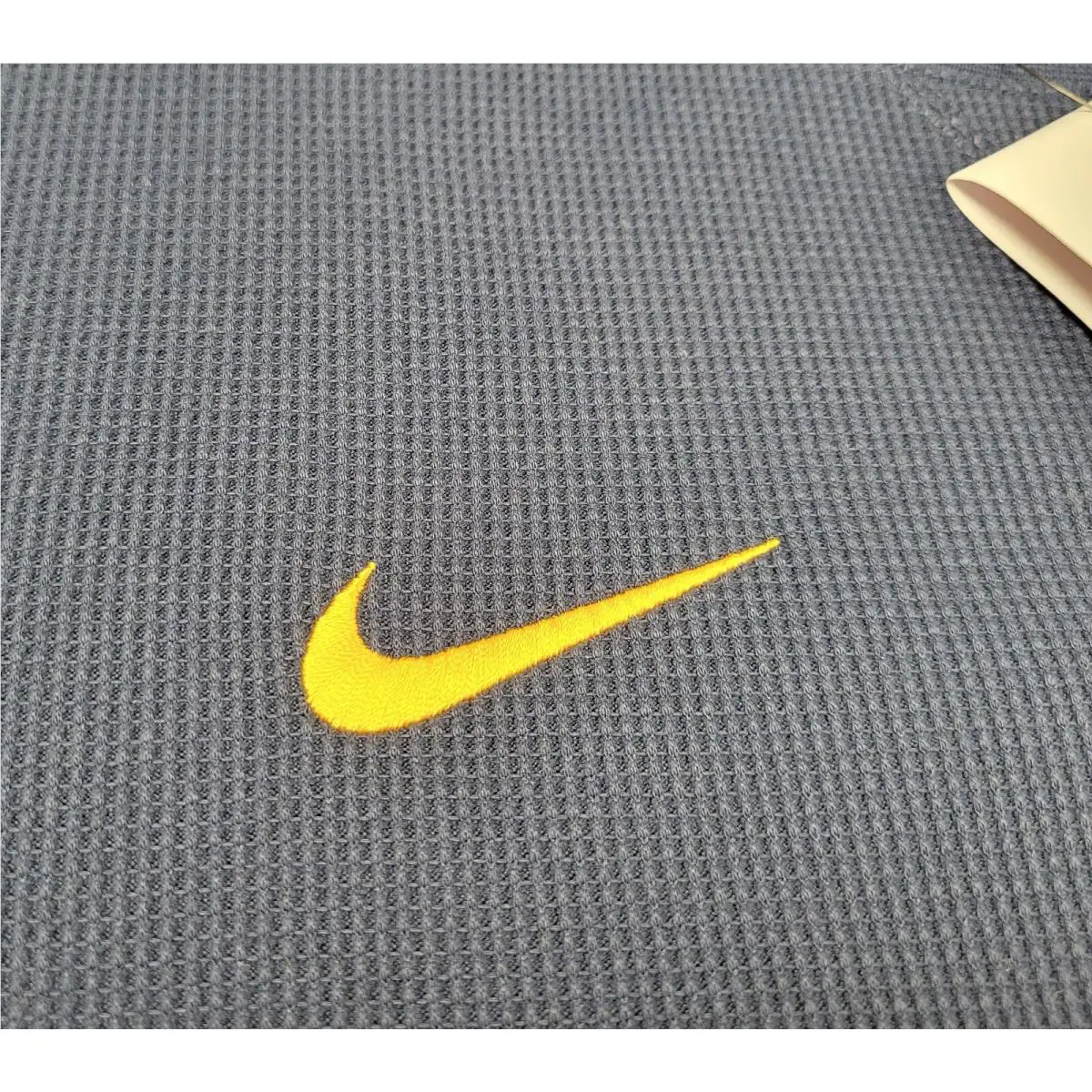Nike clothing - Nike Waffle Knit Top - Waffle Knit Top - FJ9547-422 - Blue Gold 2