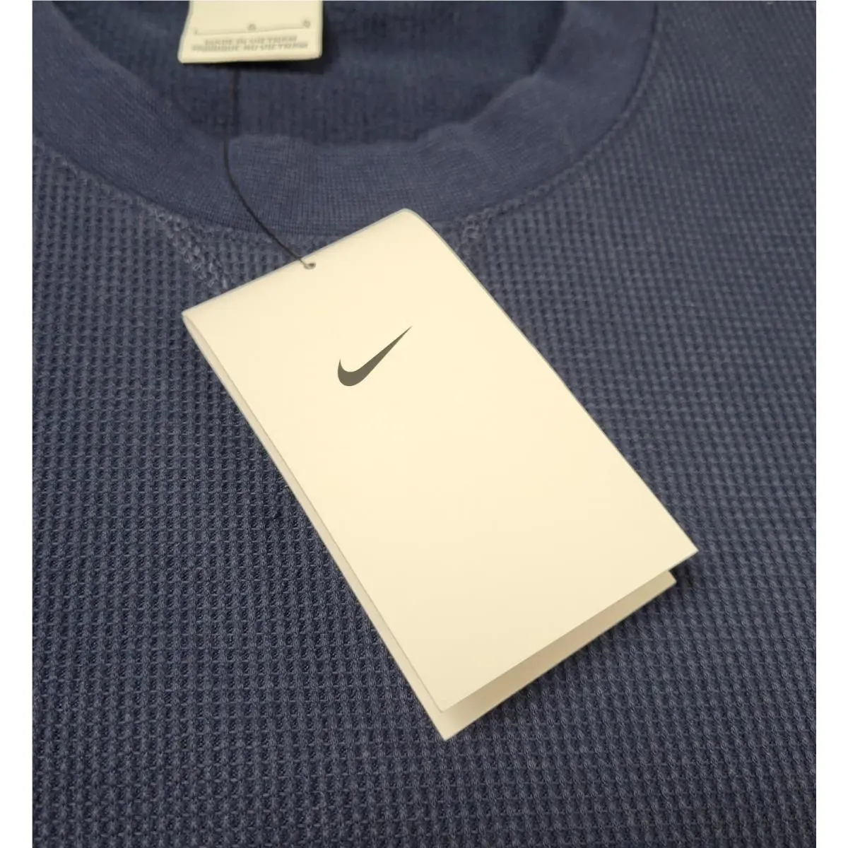 Nike clothing - Nike Waffle Knit Top - Waffle Knit Top - FJ9547-422 - Blue Gold 4