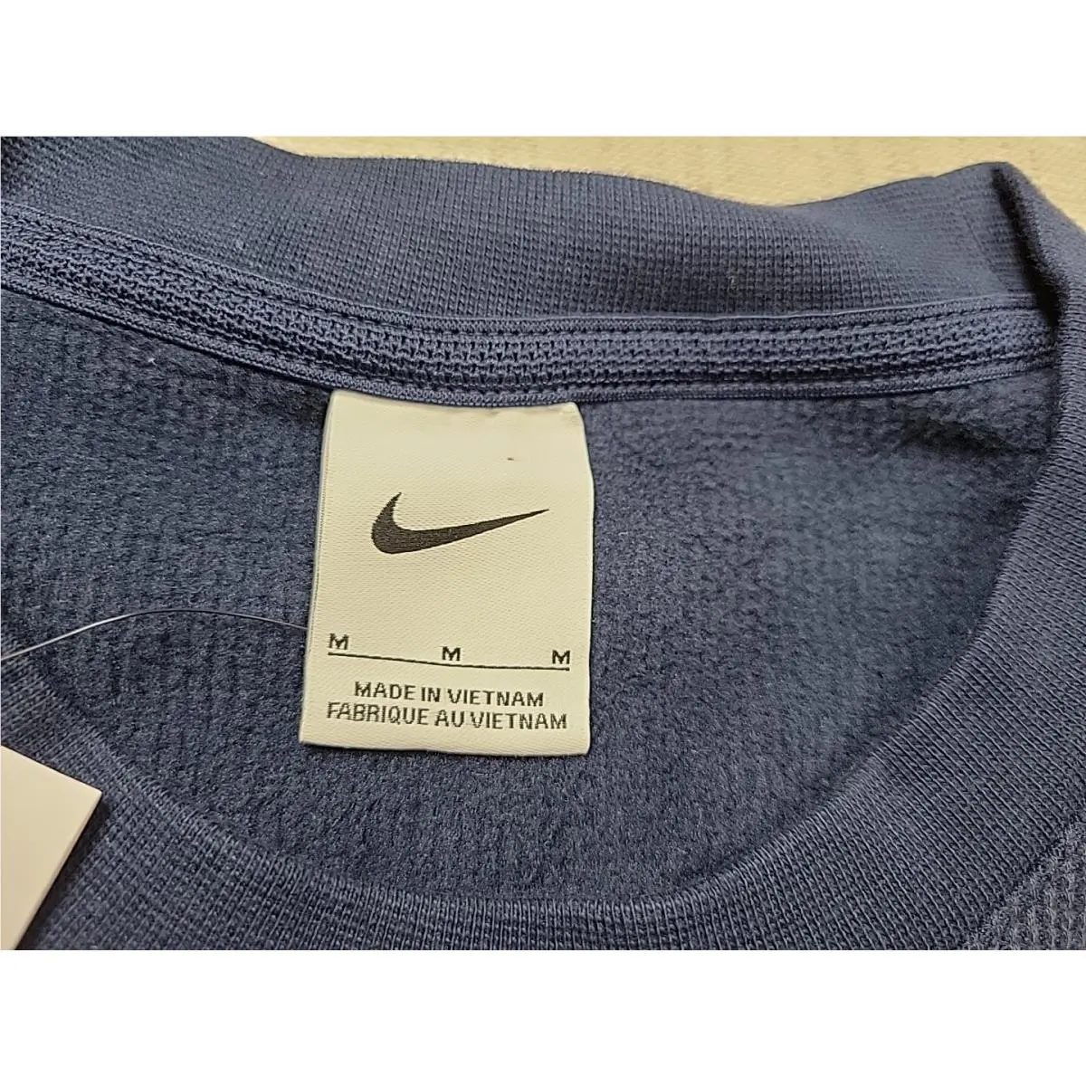 Nike clothing - Nike Waffle Knit Top - Waffle Knit Top - FJ9547-422 - Blue Gold 6