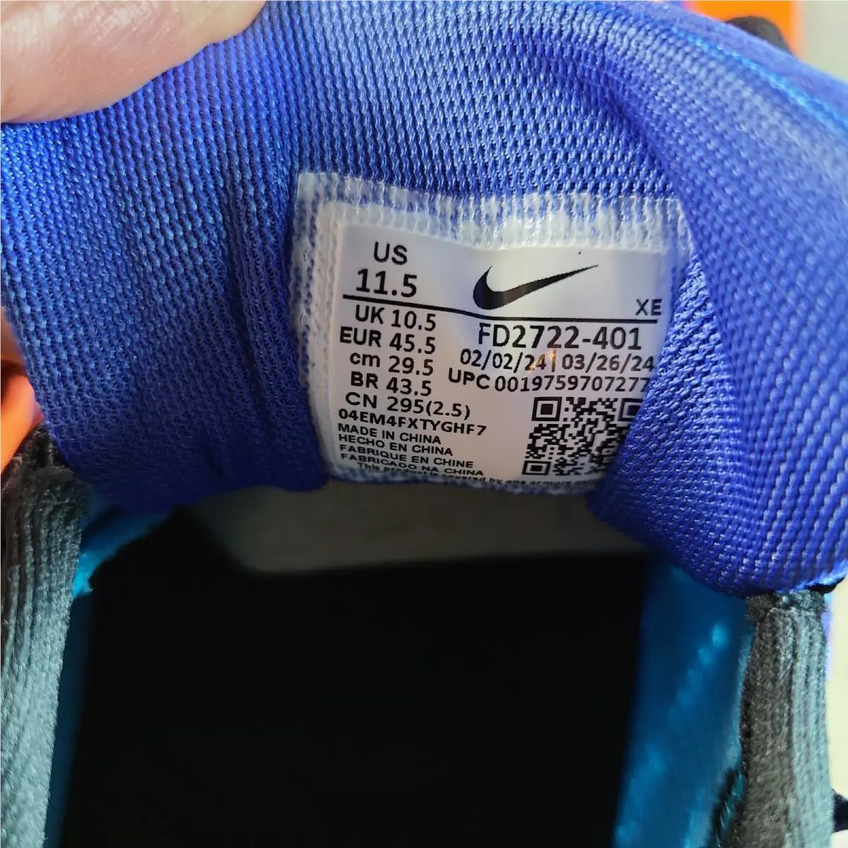 Nike shoes - Nike Air Zoom Pegasus 41 - FD2722-401 - Multicolor (UPC: 197597082257) 12