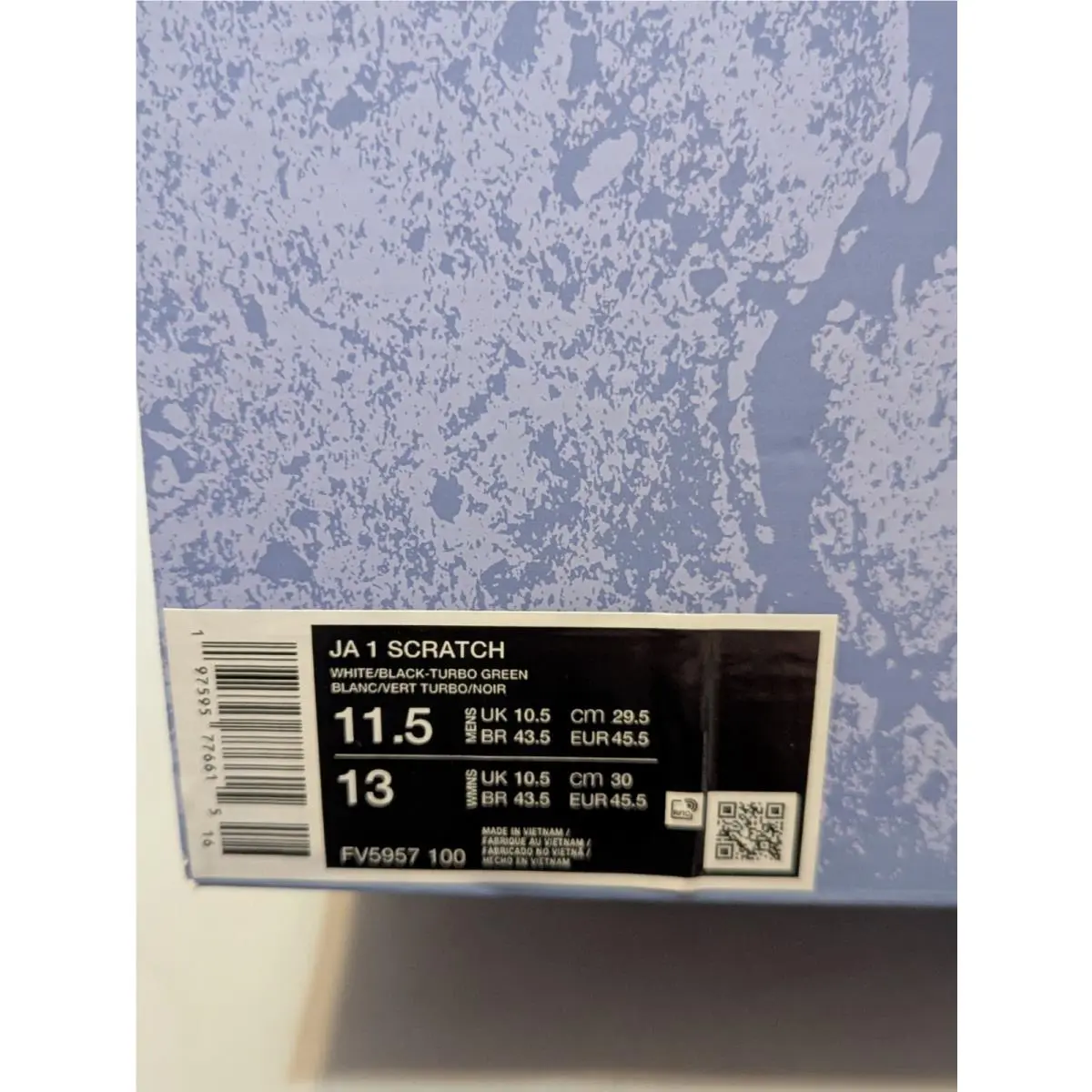 Nike shoes - Nike Ja 1 - FV5957-100 - White (UPC: 197595776615) 3