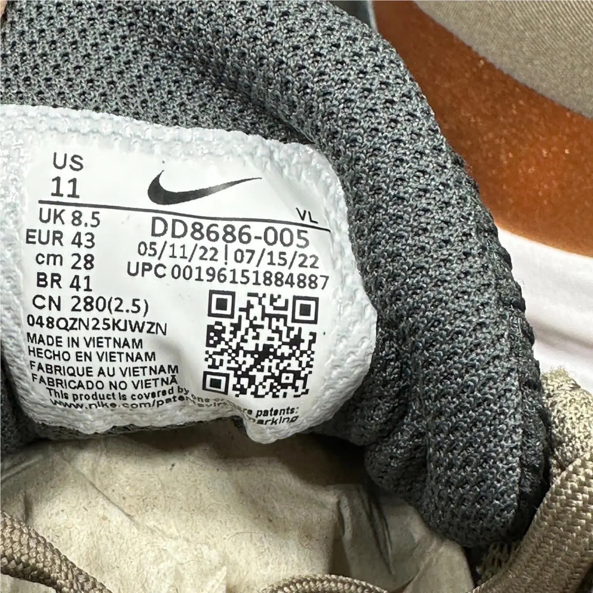 Nike shoes - Nike Air Zoom - Air Zoom - DD8686-005 - Gray 5