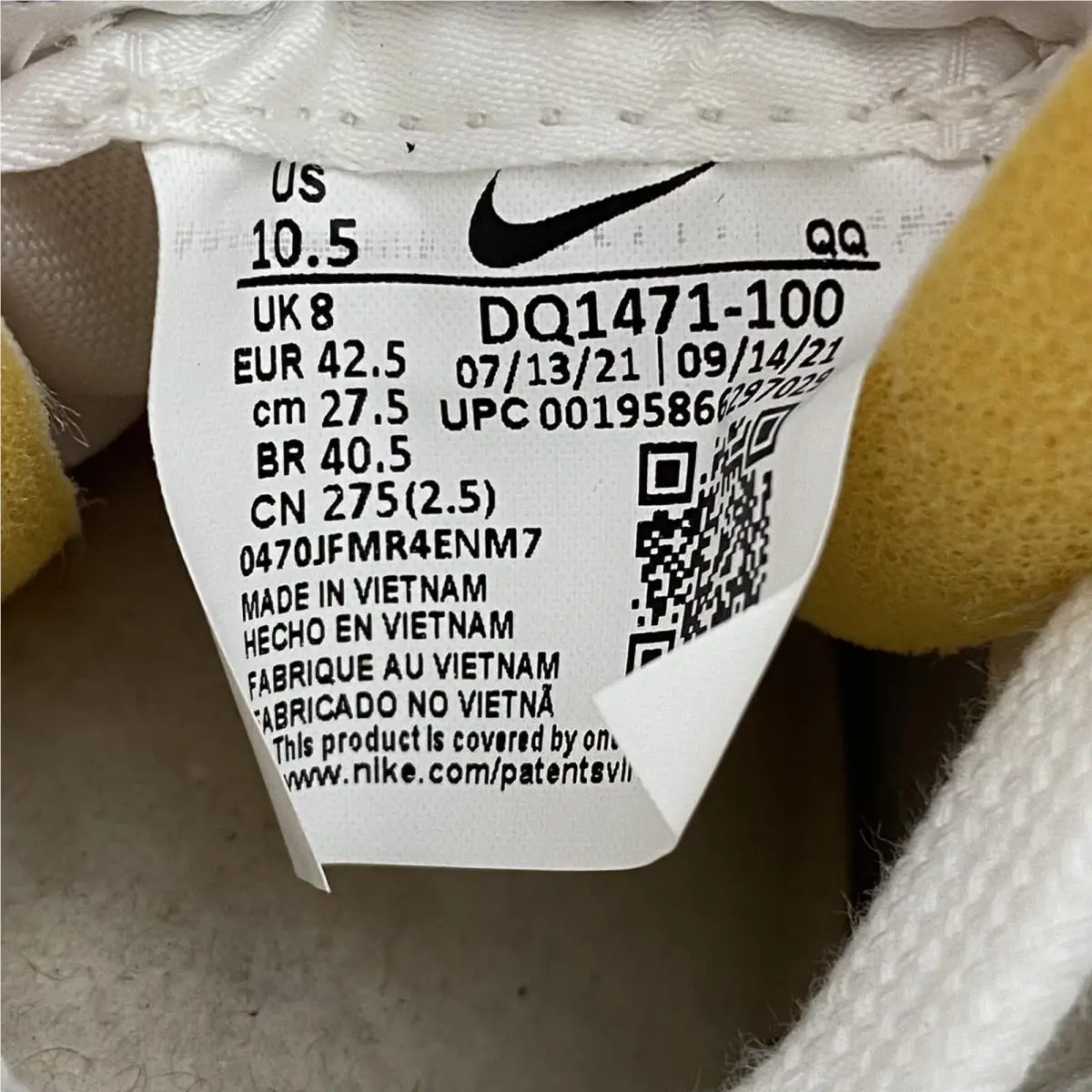 Nike shoes - Wmns Blazer Mid 77 Jumbo - Dq1471100 - White (UPC: 195866297029) 7