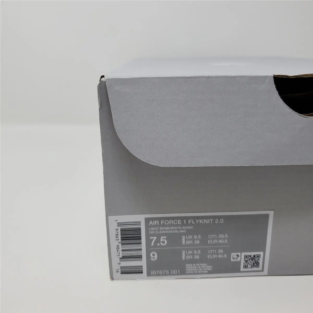 Nike shoes - Nike Air Force 1 Flyknit 2.0 - IB7675-001 - White 8