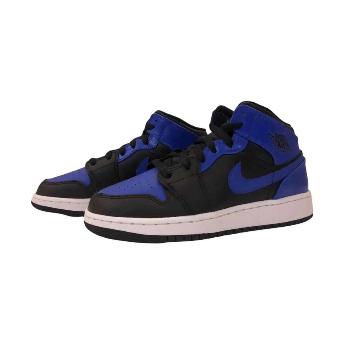 Nike shoes - Air Jordan 1 - Air - 554725 077 - Blue, Manufacturer: Black/ Hyper Royal Blue White 13