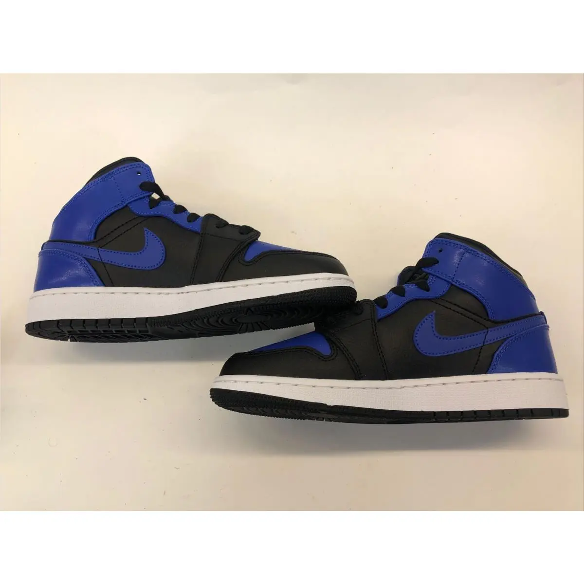 Nike shoes - Air Jordan 1 - Air - 554725 077 - Blue, Manufacturer: Black/ Hyper Royal Blue White 11