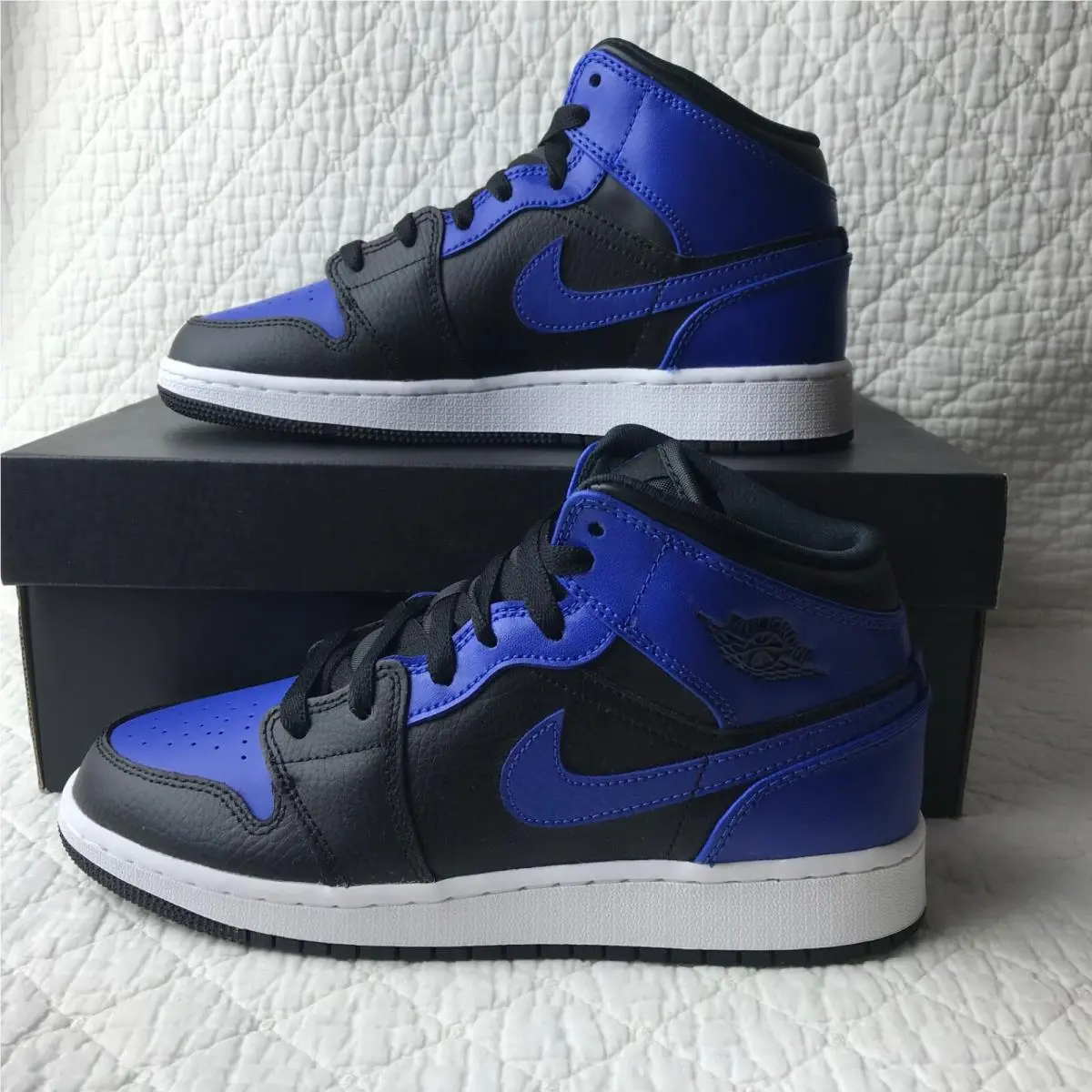 Nike shoes - 554725-077 - 554725-077 - Black/ Hyper Royal/ White 1
