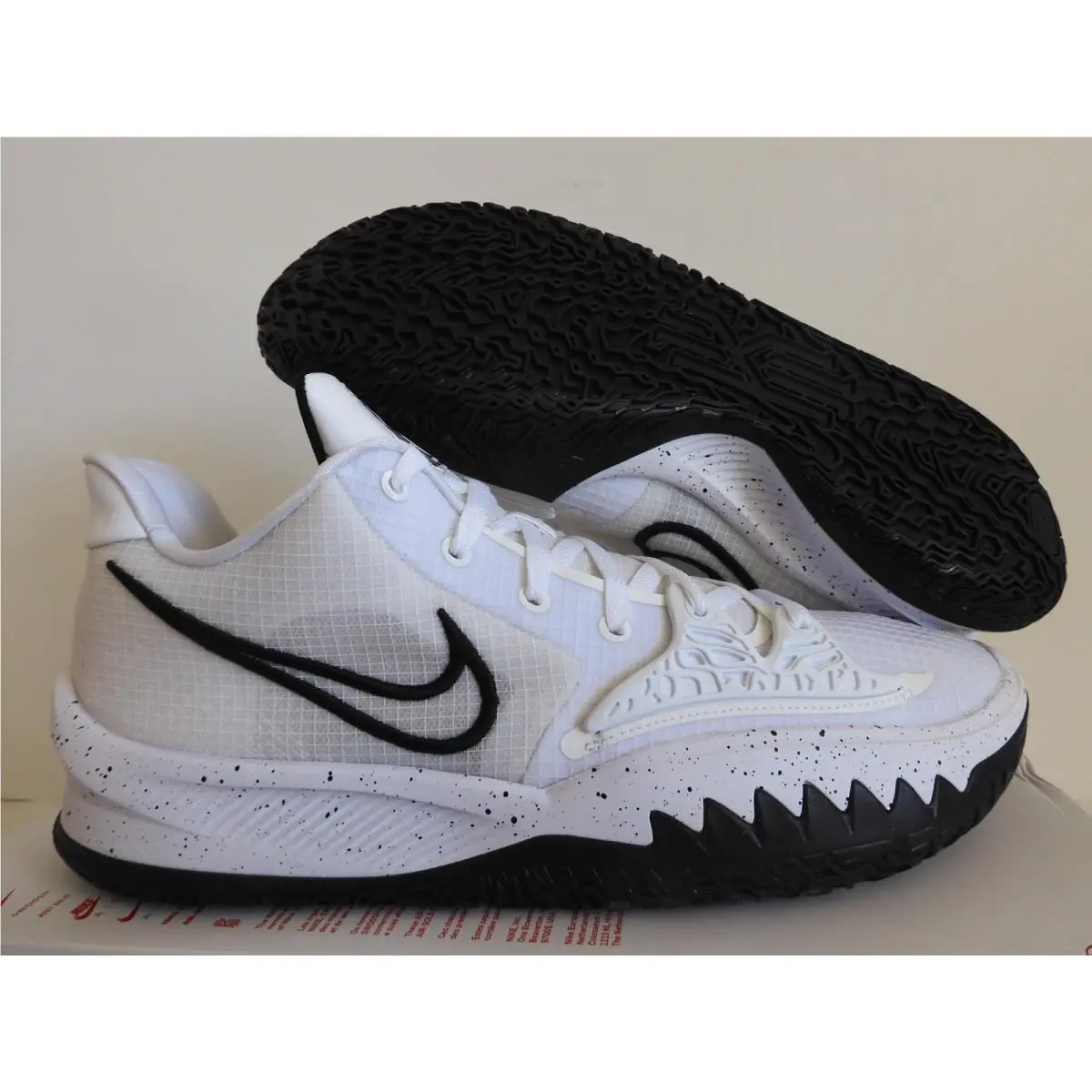 Nike Kyrie Low 4 TB Promo White-black-white SZ 15 DM5041-100