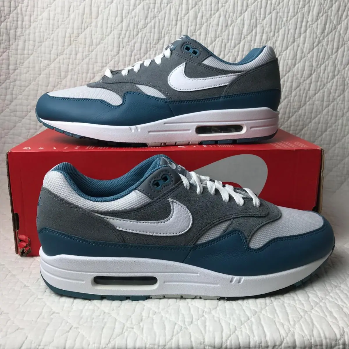 Nike Air Max 1 SC Shoes Men’s SZ 11.5 Photon Dusk/grey/white FB9660-001 - photon dusk/white-cool grey