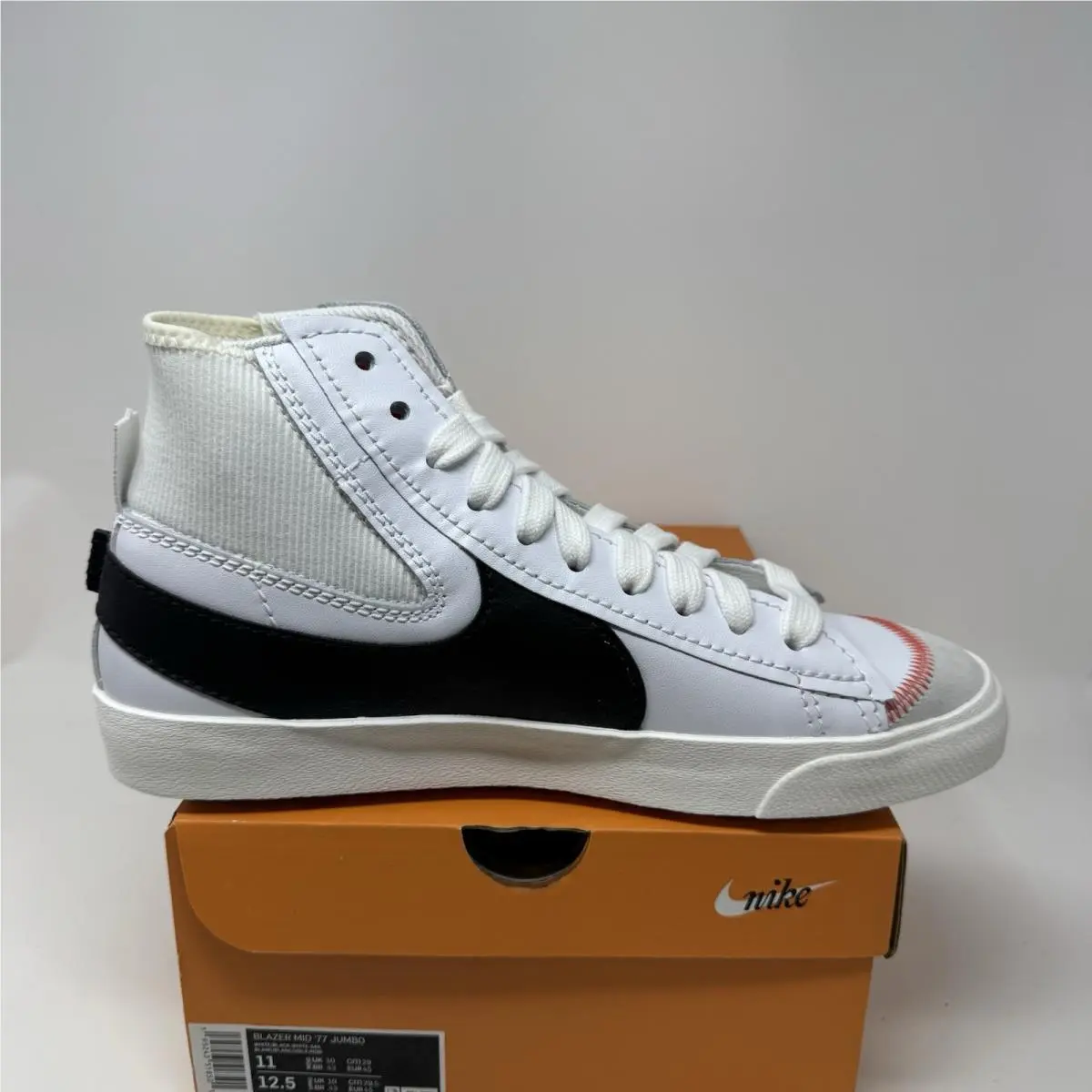 Nike shoes - Nike Blazer Mid `77 Jumbo DD3111-100 - DD3111-100 - White 2
