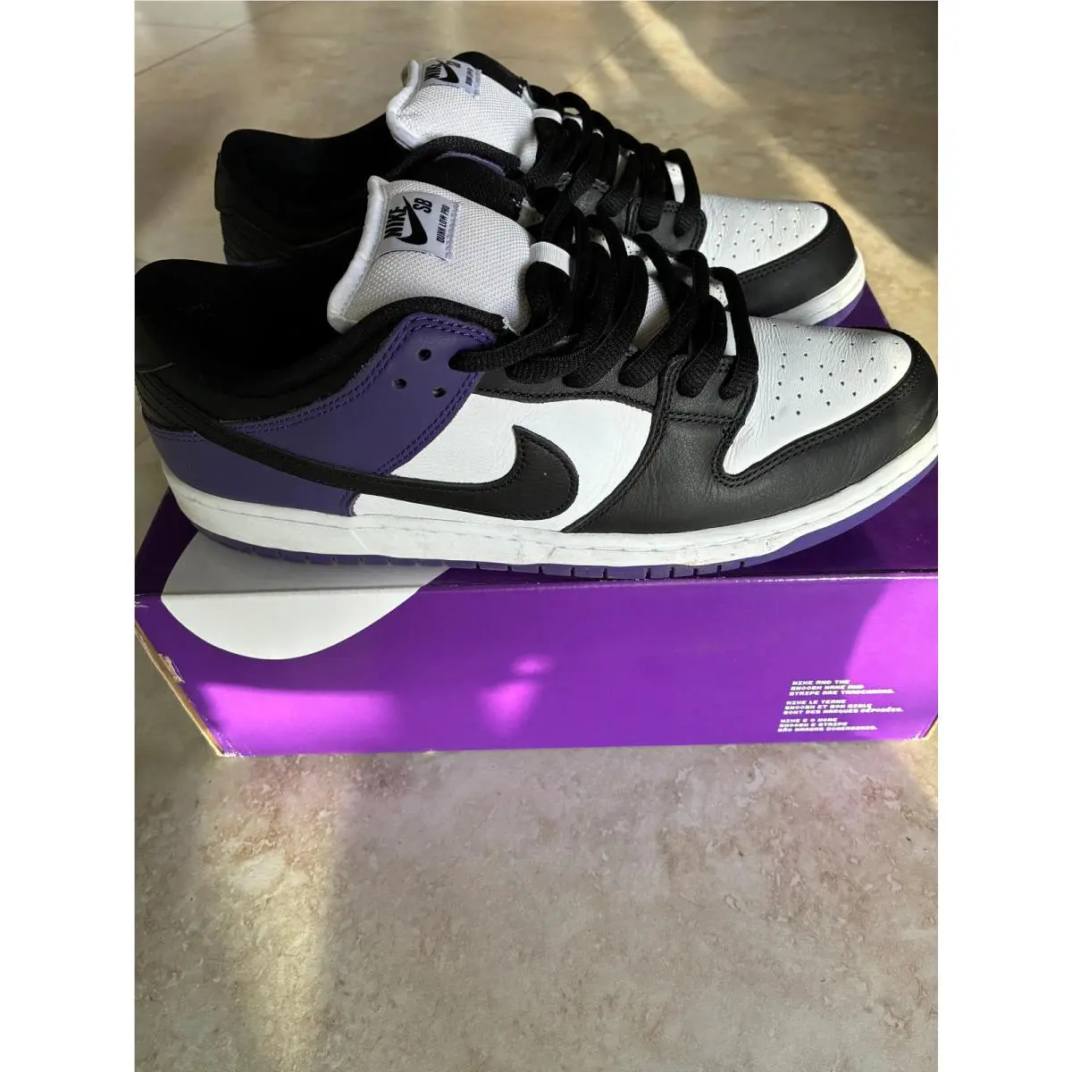 Nike shoes - SB Dunk Low - Dunk Low - BQ6817-500 - Purple, way: Court Purple 1