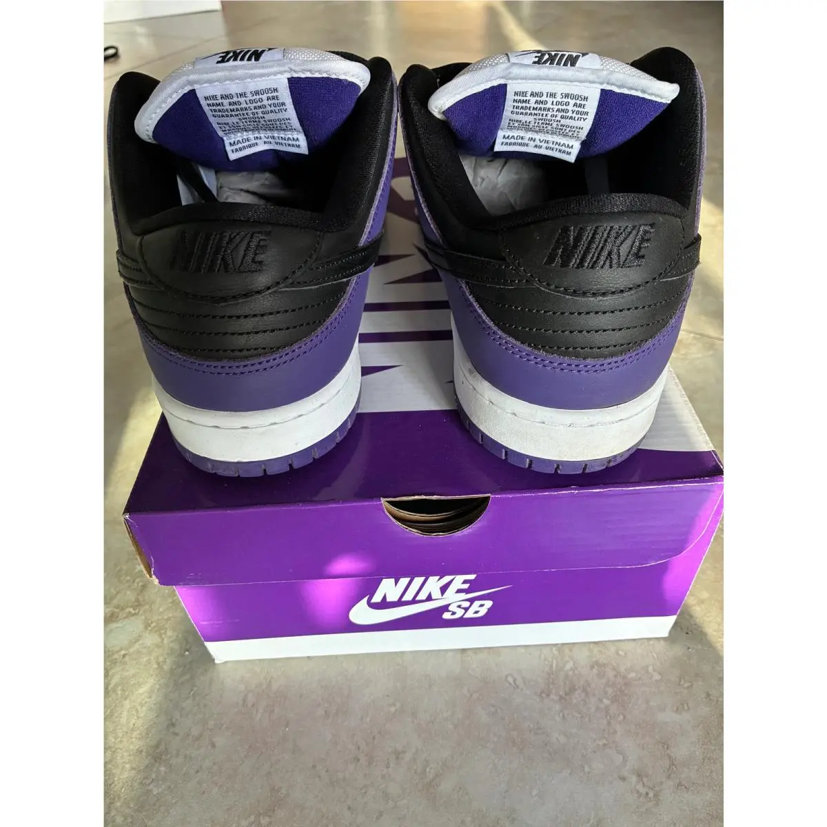 Nike shoes - SB Dunk Low - Dunk Low - BQ6817-500 - Purple, way: Court Purple 2