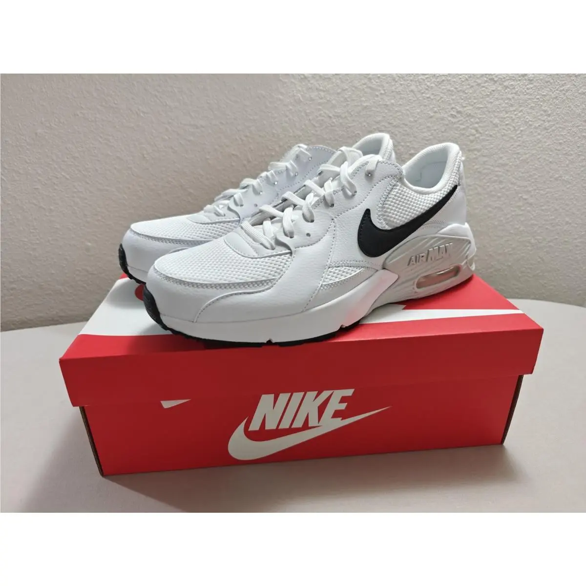 Nike Air Max Excee White Black-pure Platinum Size 11