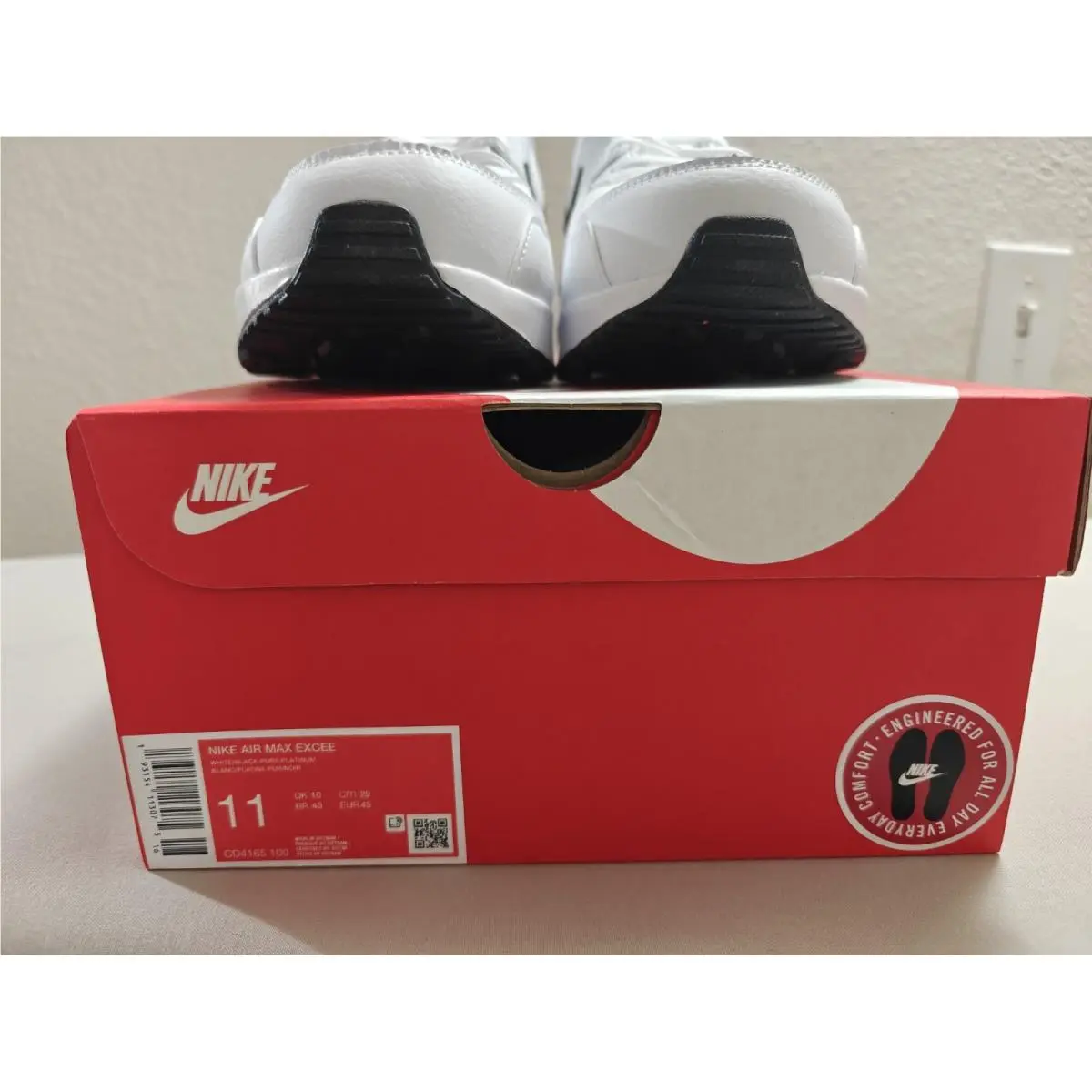 Nike shoes - Nike Air Max Excee - Air Max Excee - CD4165-100 - White 0