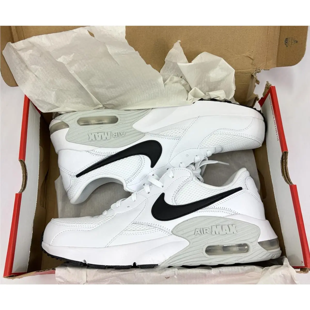 Nike shoes - Nike Air Max Excee - Air Max Excee - CD4165-100 - White/Black/Pure Plantinum (UPC: 193154113051) 10