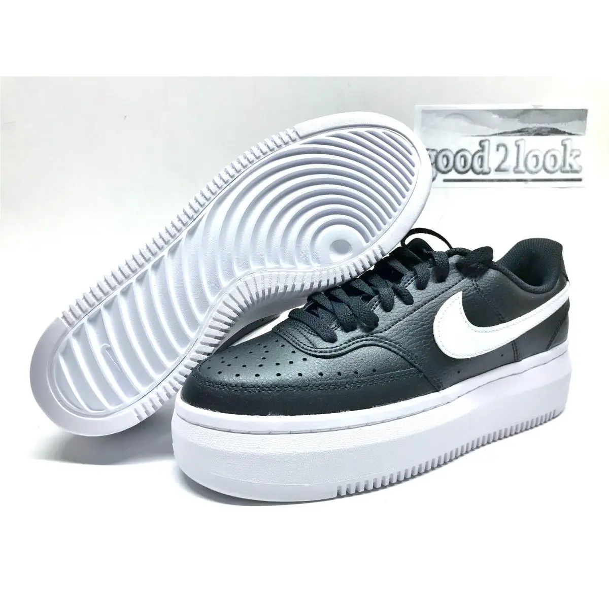Nike shoes - Nike Court Vision - Court Vision - DM0113-002 - Black (UPC: 195237045112) 0