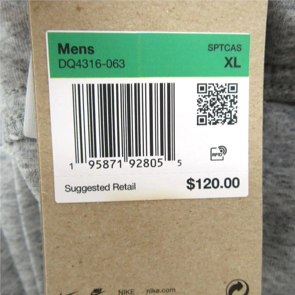 Nike clothing - Sportswear Tech - Sportswear Tech - DQ4316-063 - Gray (UPC: 195871928055) 9