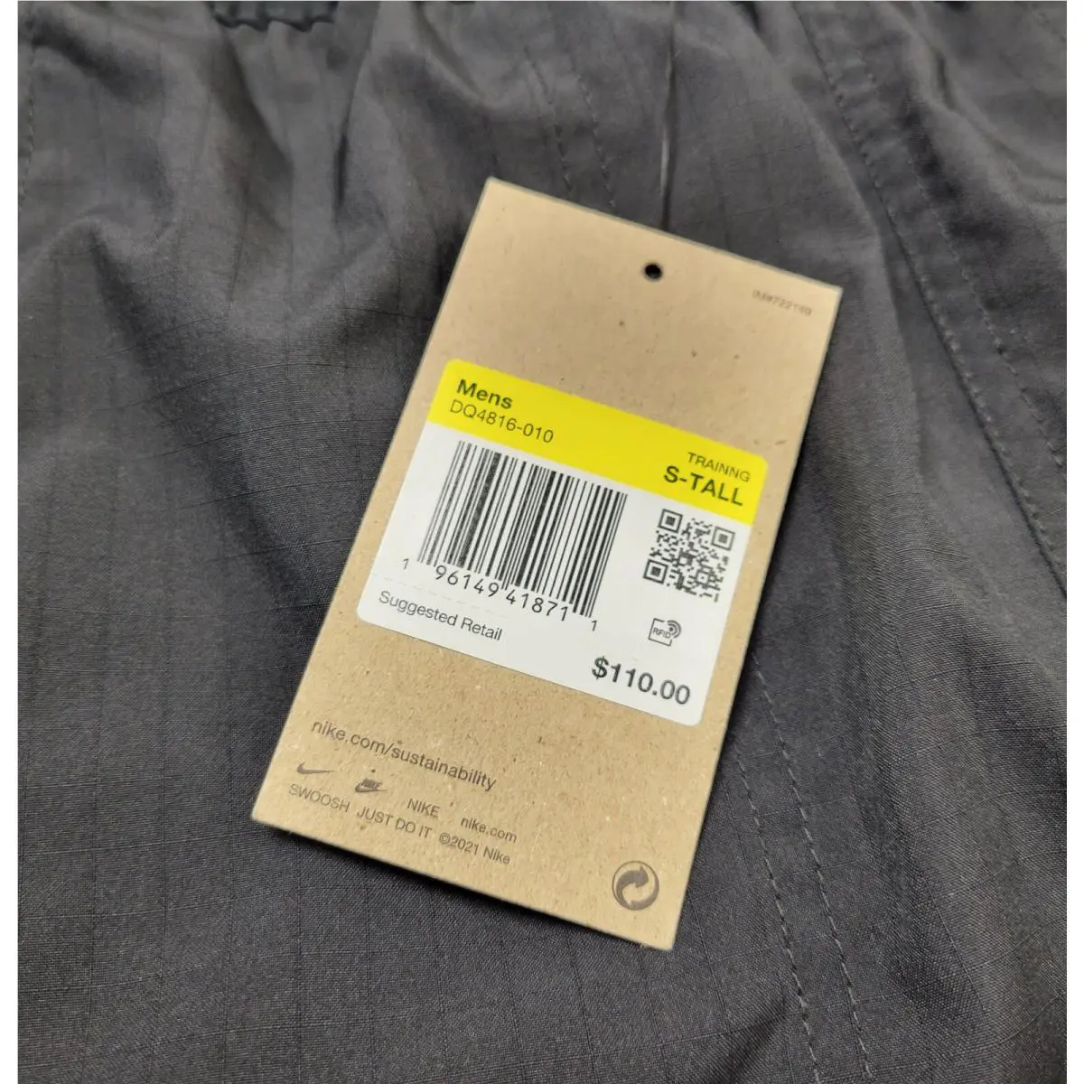 Nike clothing - Nike APS Versatile Shorts Dri Fit ADV - DQ4816-010 - Black White 9