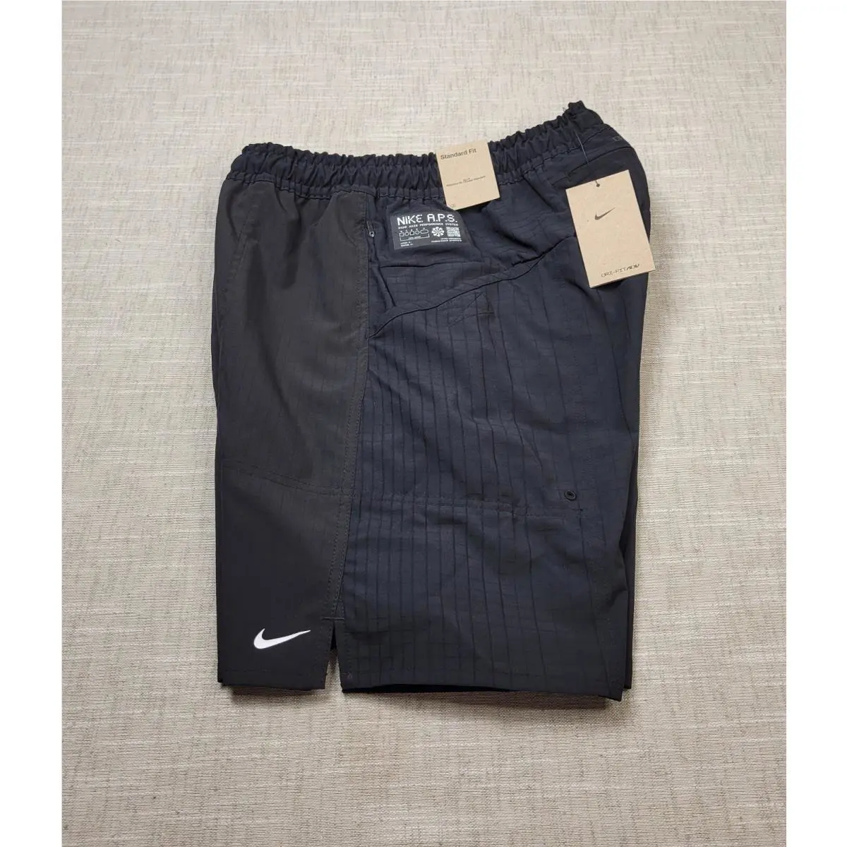 Nike clothing - Nike APS Versatile Shorts Dri Fit ADV - DQ4816-010 - Black White 1