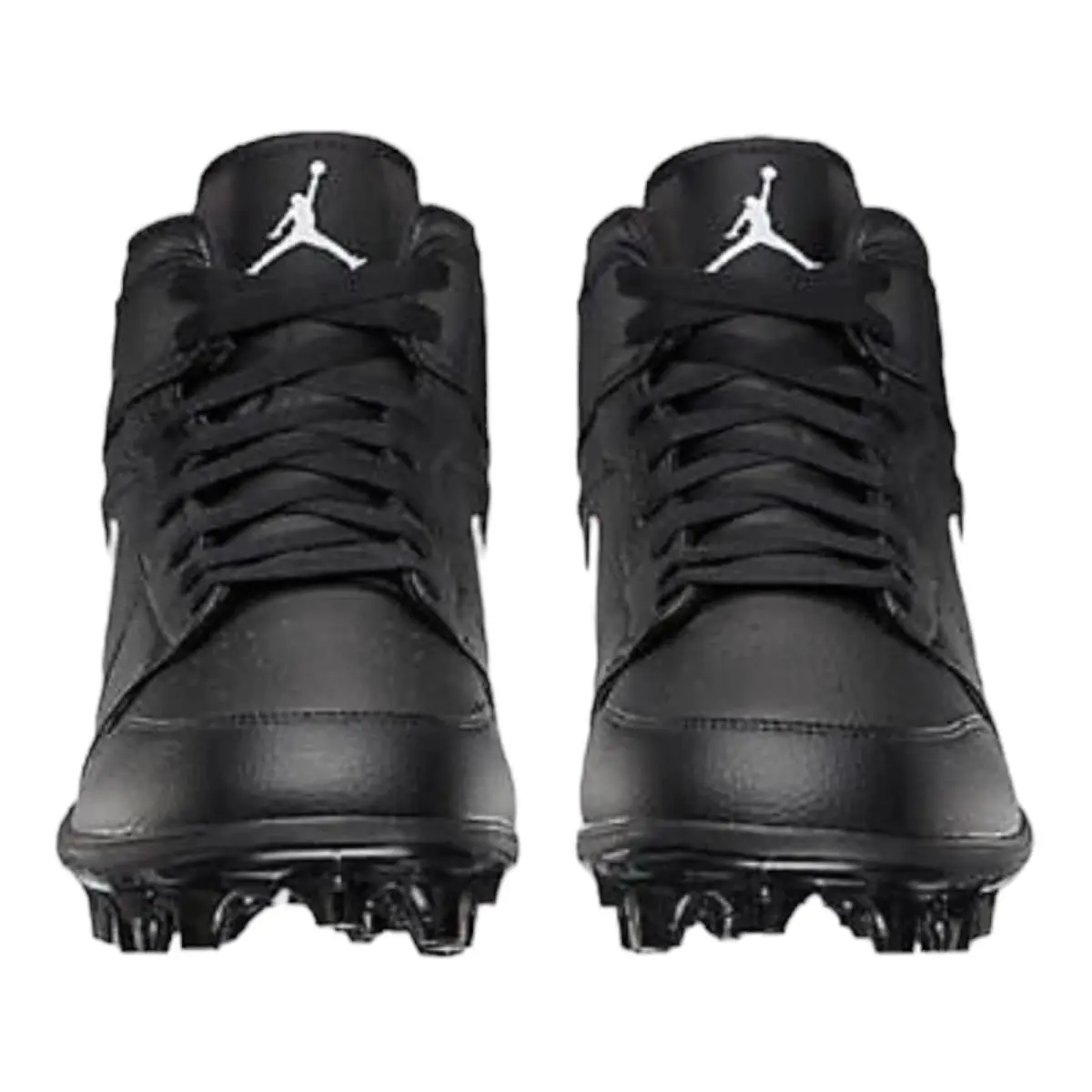 Nike shoes - Jordan 1 Mid Td Football Cleat - FJ6805-001 - Black White Black Mid (UPC: 196604938129) 2