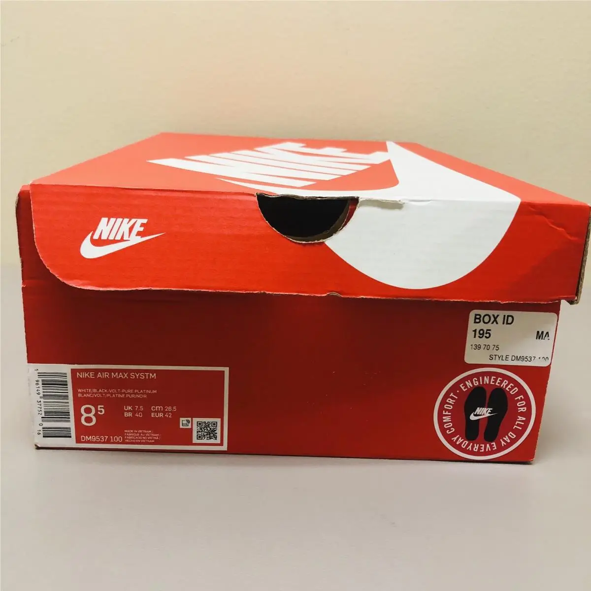 Nike shoes - Nike Air Max SYSTM - Air Max SYSTM - DM9537-100 - Multicolor, Manufacturer: Black/University Red/Anthracite 13