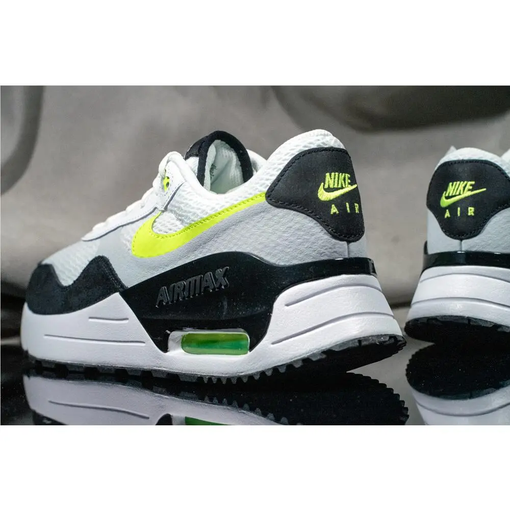 Nike shoes - Nike Air Max SYSTM - Air Max SYSTM - DM9537-100 - WHITE. BLACK-VOLT/ PURE PLATINUM (UPC: 196149377551) 5