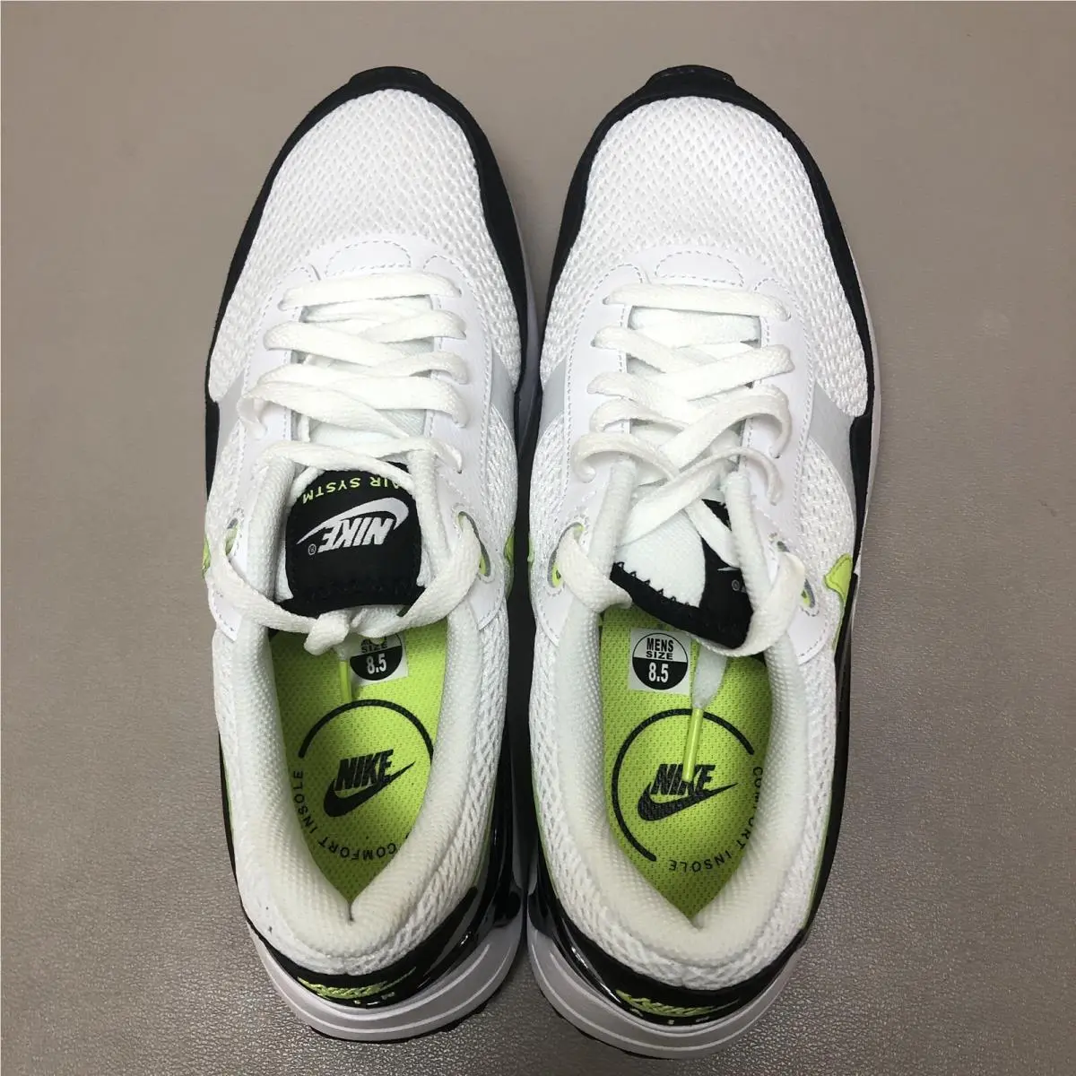Nike shoes - Nike Air Max SYSTM - Air Max SYSTM - DM9537-100 - Multicolor, Manufacturer: Black/University Red/Anthracite 7