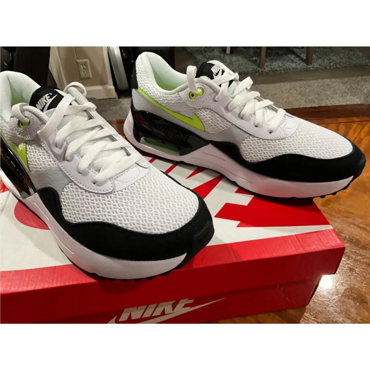 Nike shoes - Nike Air Max SYSTM - Air Max SYSTM - DM9537-100 - Multicolor, Manufacturer: Black/University Red/Anthracite 0