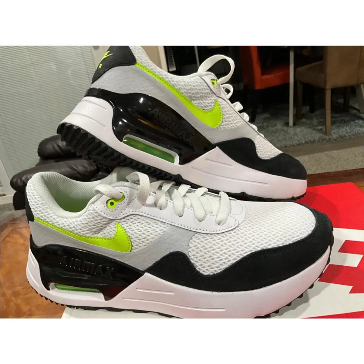 Nike shoes - Nike Air Max SYSTM - Air Max SYSTM - DM9537-100 - Multicolor, Manufacturer: Black/University Red/Anthracite 1