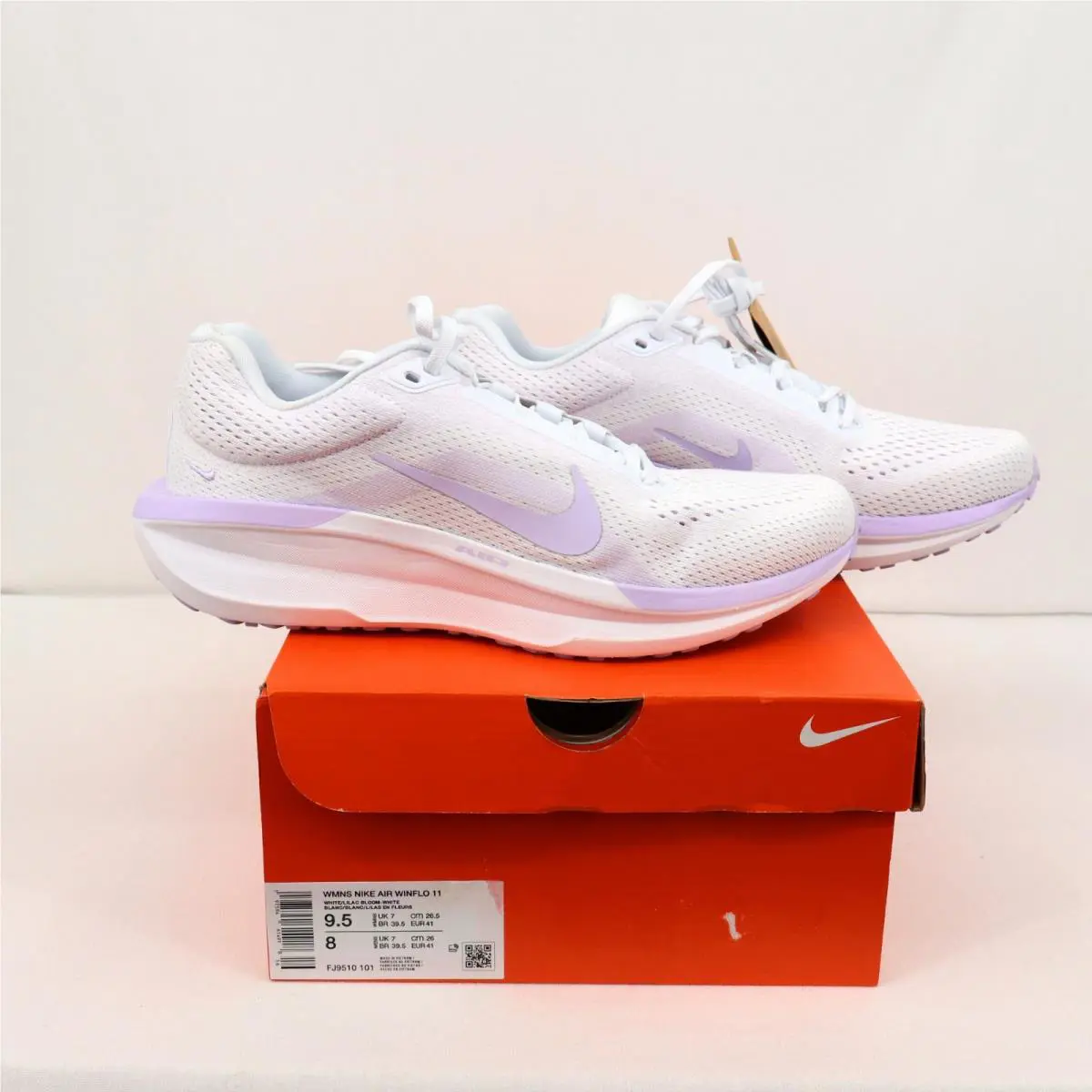 Nike shoes - Nike Winflo 11 - Winflo - FJ9510-101 - White & Lilac Bloom (UPC: 197594615489) 0