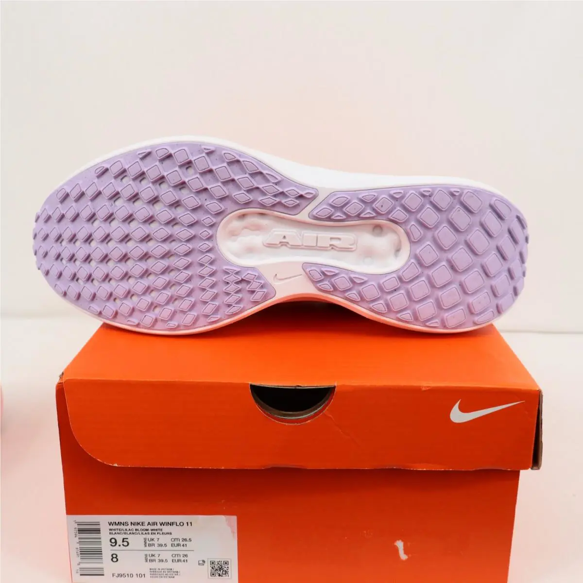 Nike shoes - Nike Winflo 11 - Winflo - FJ9510-101 - White & Lilac Bloom (UPC: 197594615489) 7