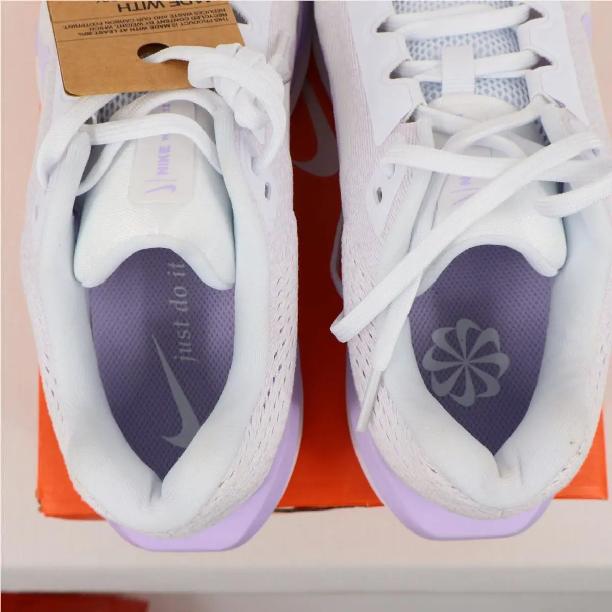 Nike shoes - Nike Winflo 11 - Winflo - FJ9510-101 - White & Lilac Bloom (UPC: 197594615489) 10