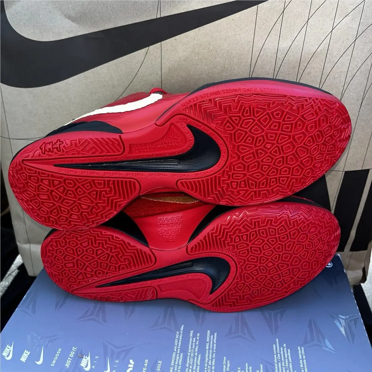 Nike shoes - Nike Ja 2 - HQ2638-600 - Red, Manufacturer: University Red/Celestial Gold/Black/Jade Horizon 3
