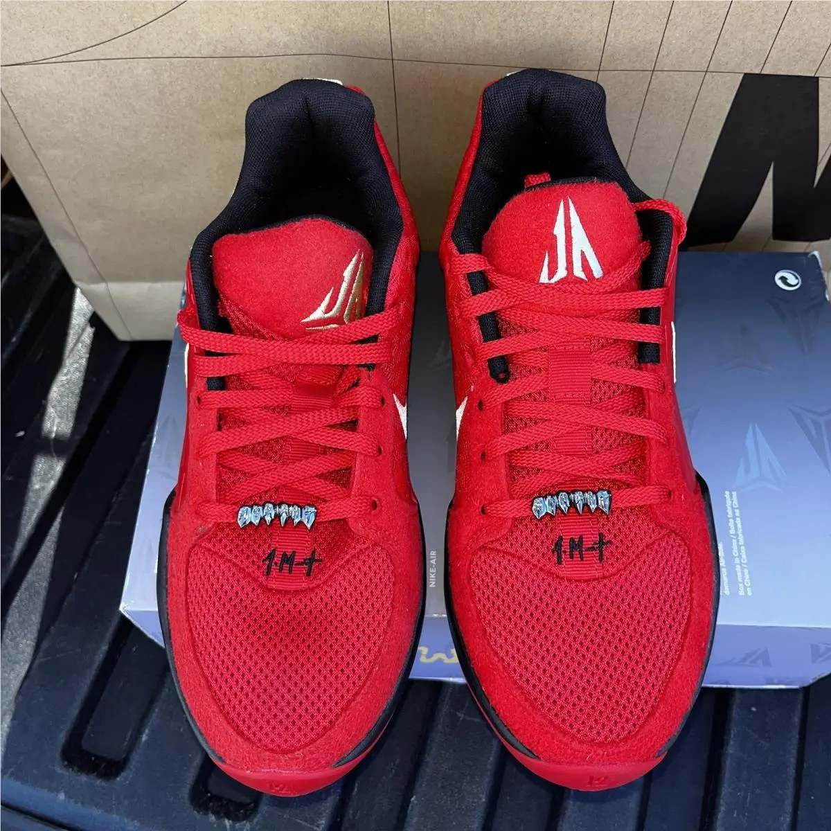 Nike shoes - Nike Ja 2 - HQ2638-600 - Red, Manufacturer: University Red/Celestial Gold/Black/Jade Horizon 1