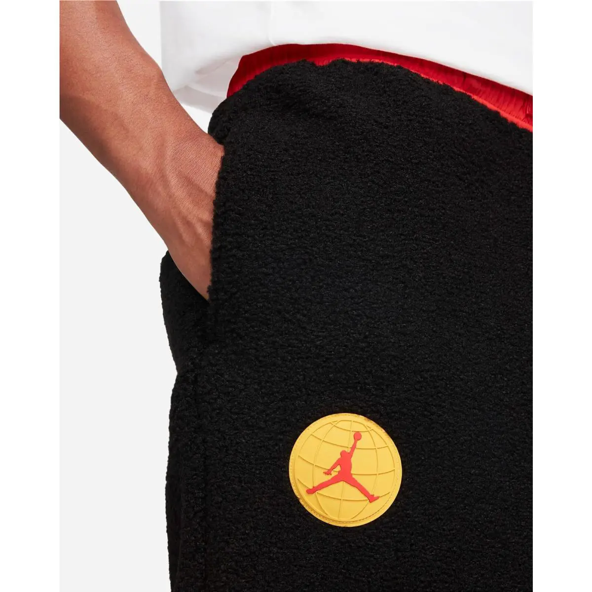 Nike clothing - Jordan Essential Mountainside Statement Fleece Sherpa Pants - DC9730-010 - Black (UPC: 195243576983) 1