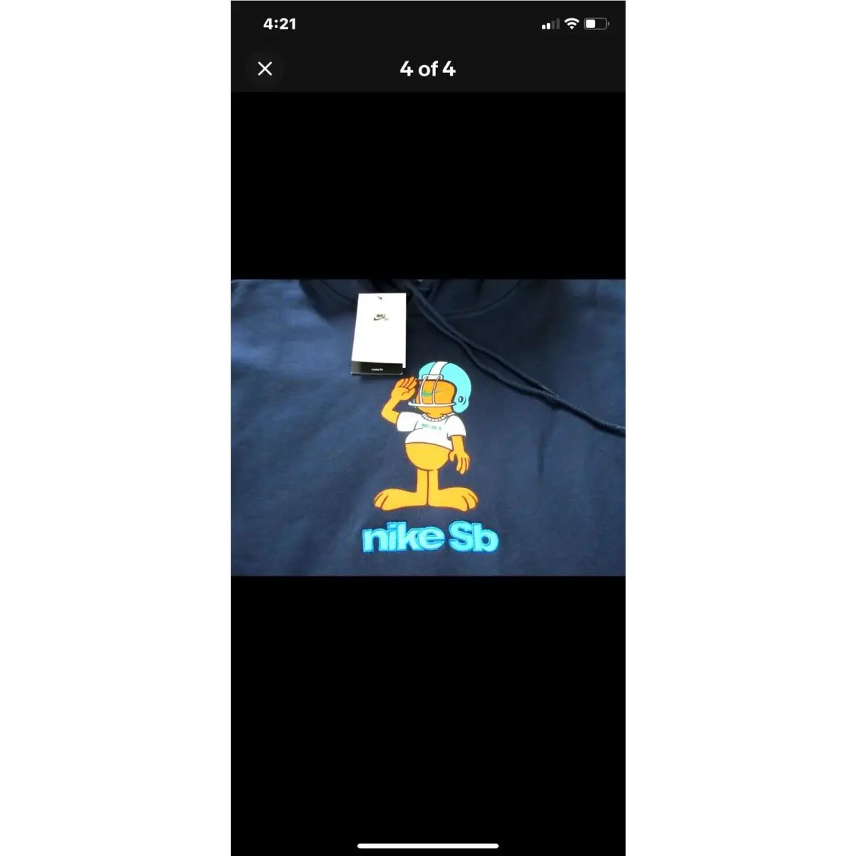 Nike clothing - FN0547-010 - FN0547-010 - Blue, Manufacturer: Black/White (UPC: 0196607644744) 2