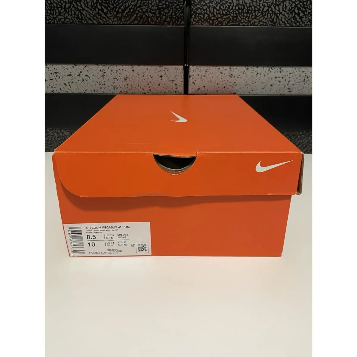 Nike shoes - Nike Air Pegasus 41 PRM - HQ2938-800 - Hyper Crimson/Metallic Silver (UPC: 0197600677753) 5