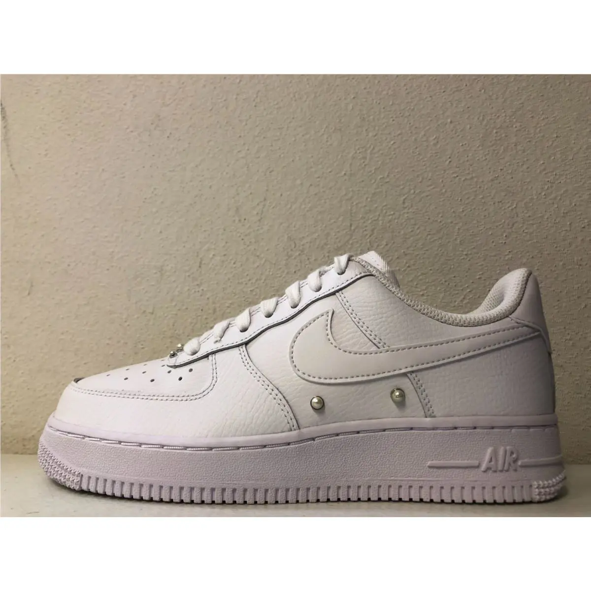Nike shoes - Nike Air Force 1 `07 - DQ0231-100 - White/White-Metallic Silver (UPC: 195869962207) 0
