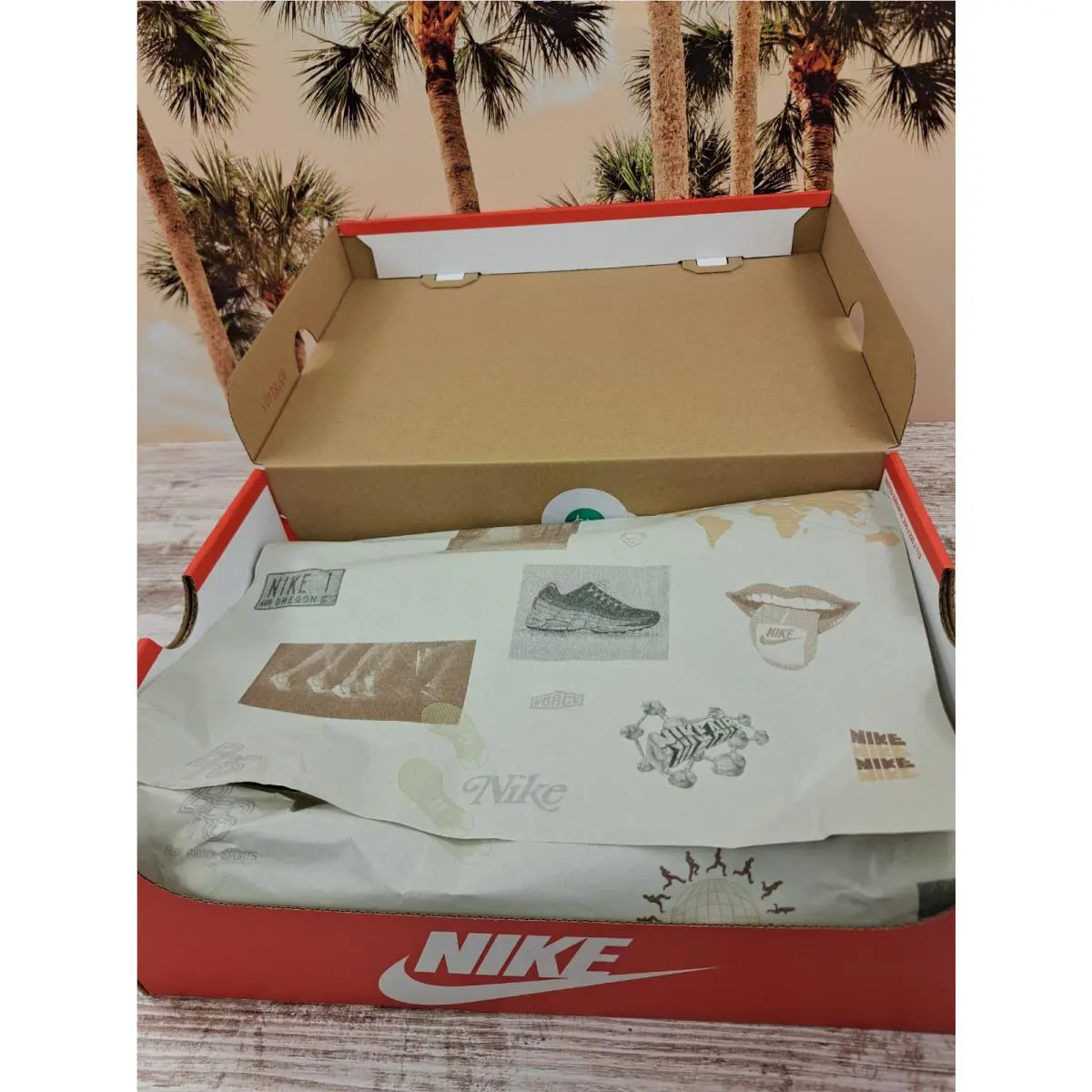 Nike shoes - Nike Dunk - Dunk - HM3729-181 - Brown, Manufacturer: Sail/Coconut Milk/Wheat/Safety Orange 8