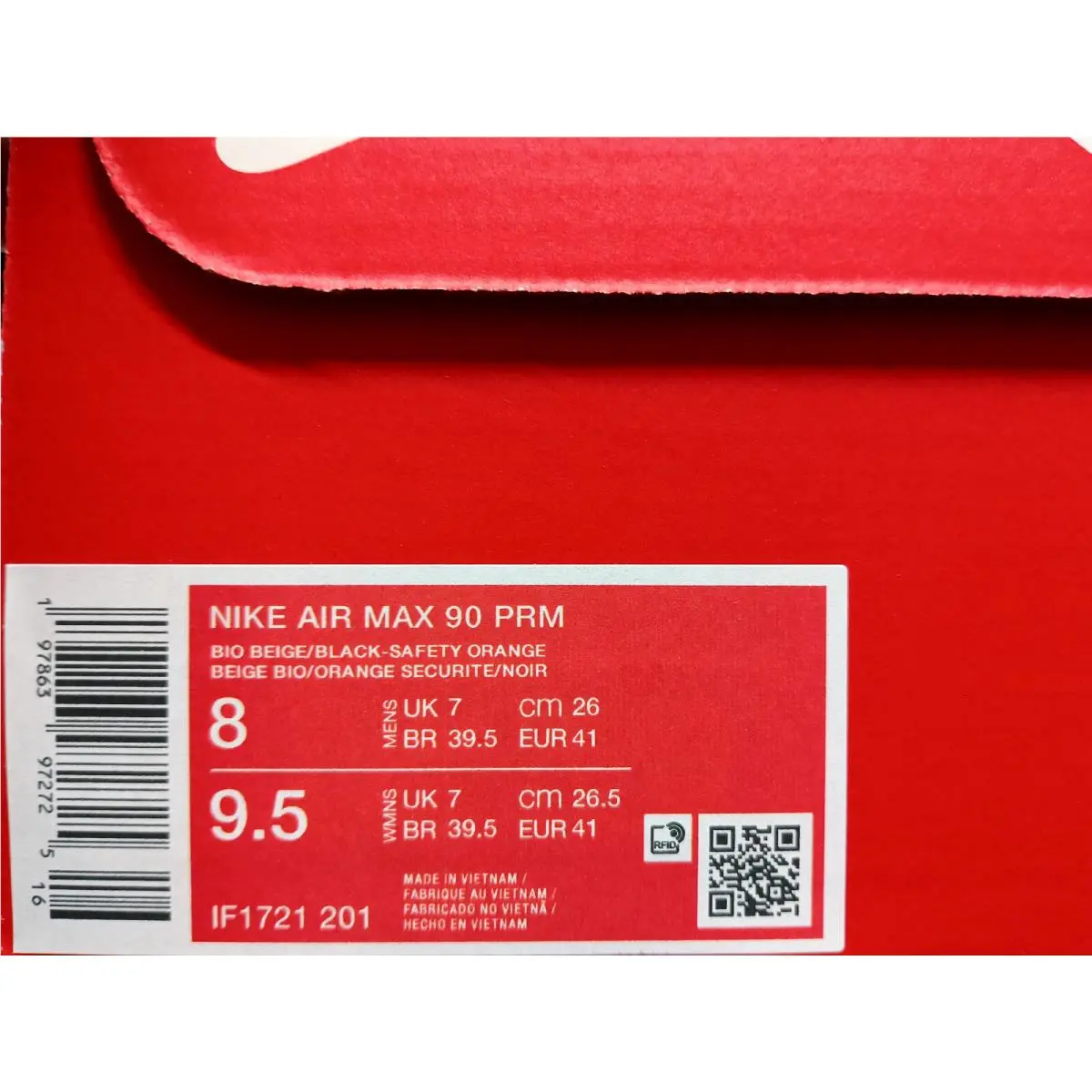 Nike shoes - Nike Air Max 90 - Air Max - IF1721-201 - Orange (UPC: 197863972725) 3